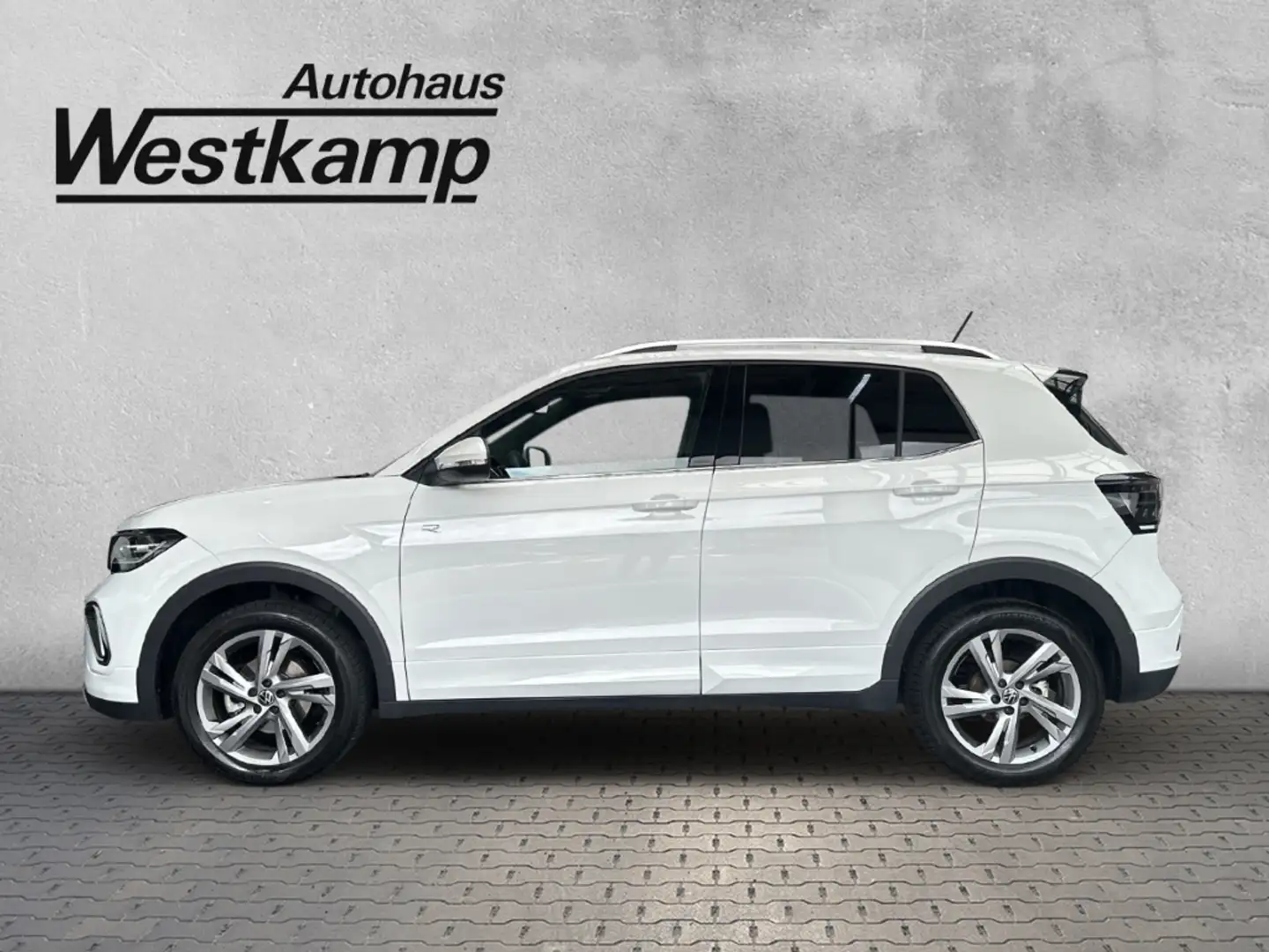 Volkswagen T-Cross R-Line 1.5 TSI DSG Anh.Kpl. Ganzj.Reifen IQ-Light Wit - 2