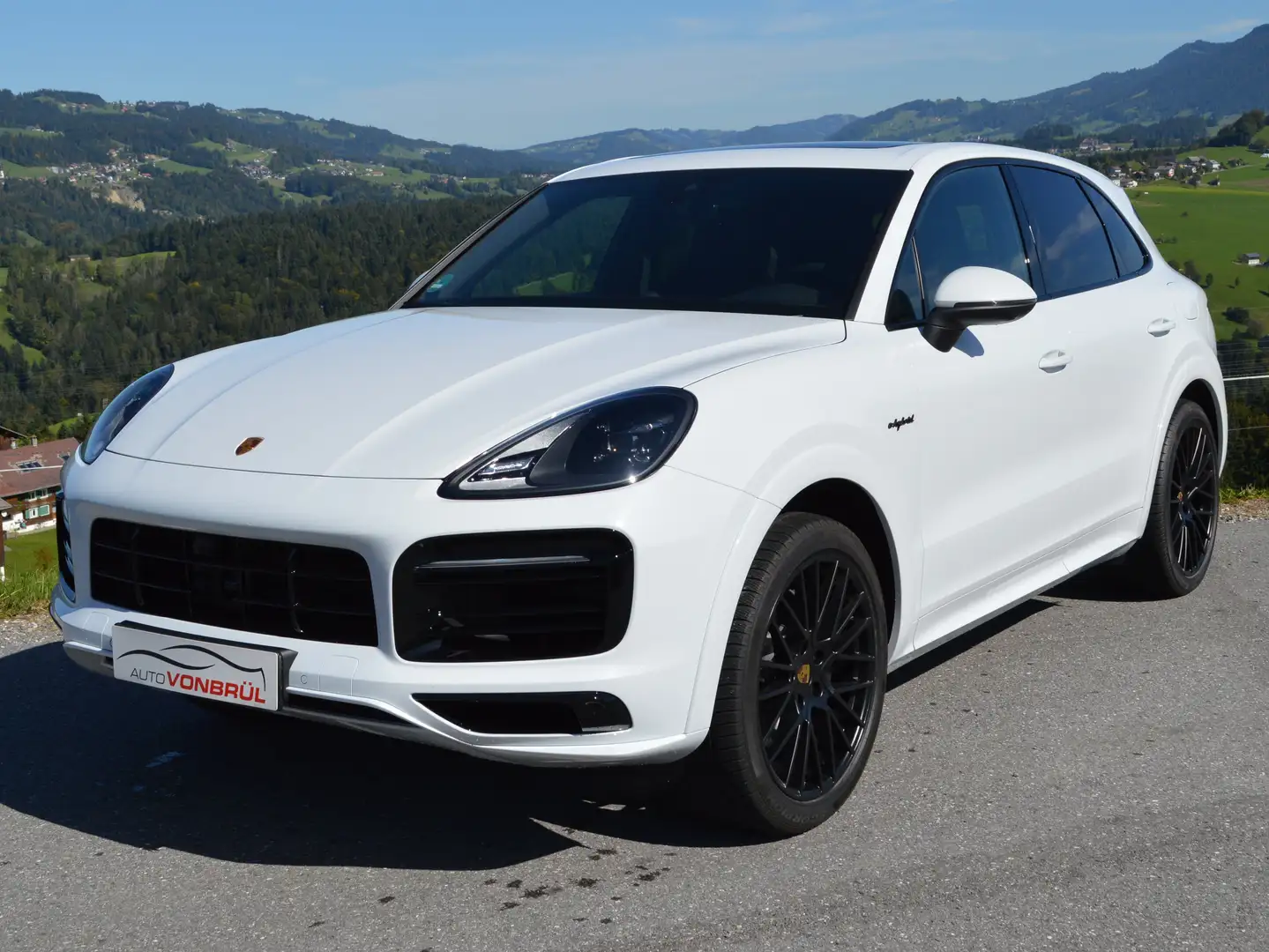 Porsche Cayenne E-Hybrid, Anhängevorrichtung, Sportdesign Paket Blanc - 1