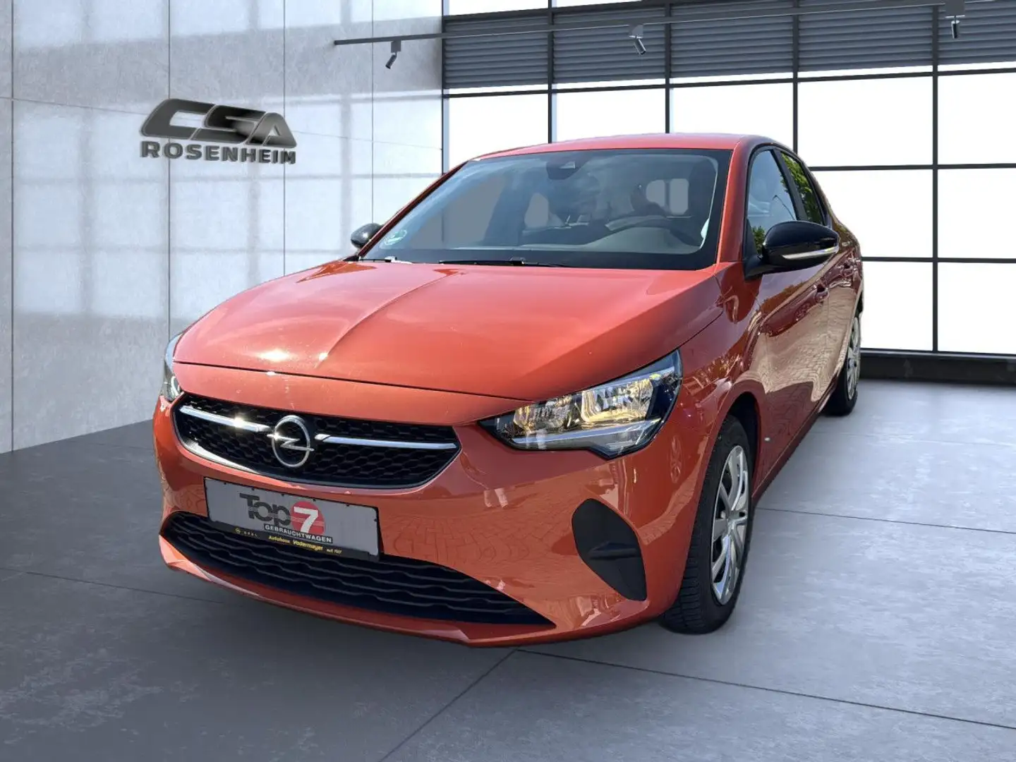 Opel Corsa e Edition Klima Einparkhilfe el. Fenster Orange - 2