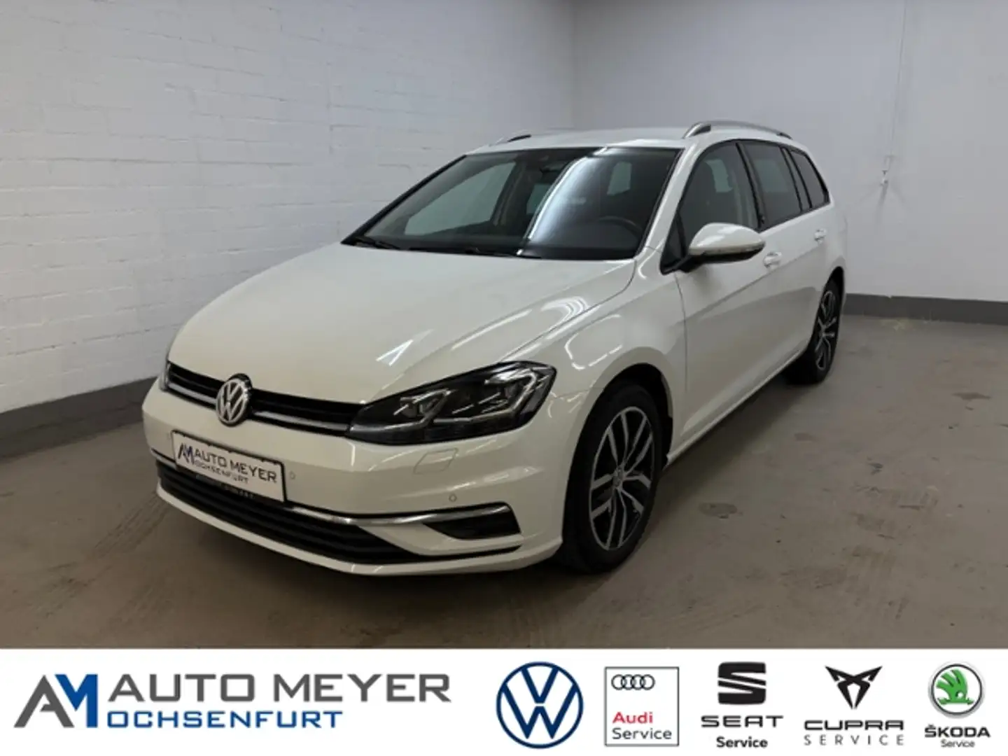 Volkswagen Golf Variant VII Variant 1.5 TSI SOUND DSG Navi LED DYNAUDIO A Weiß - 1