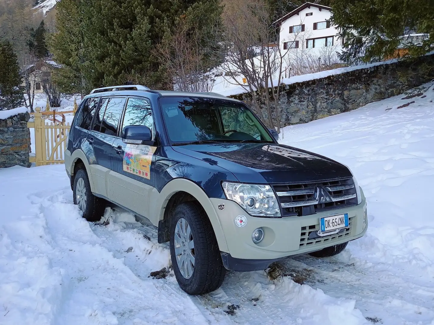 Mitsubishi Pajero Pajero 5p 3.2 preparato per giro del Mondo Blu/Azzurro - 1