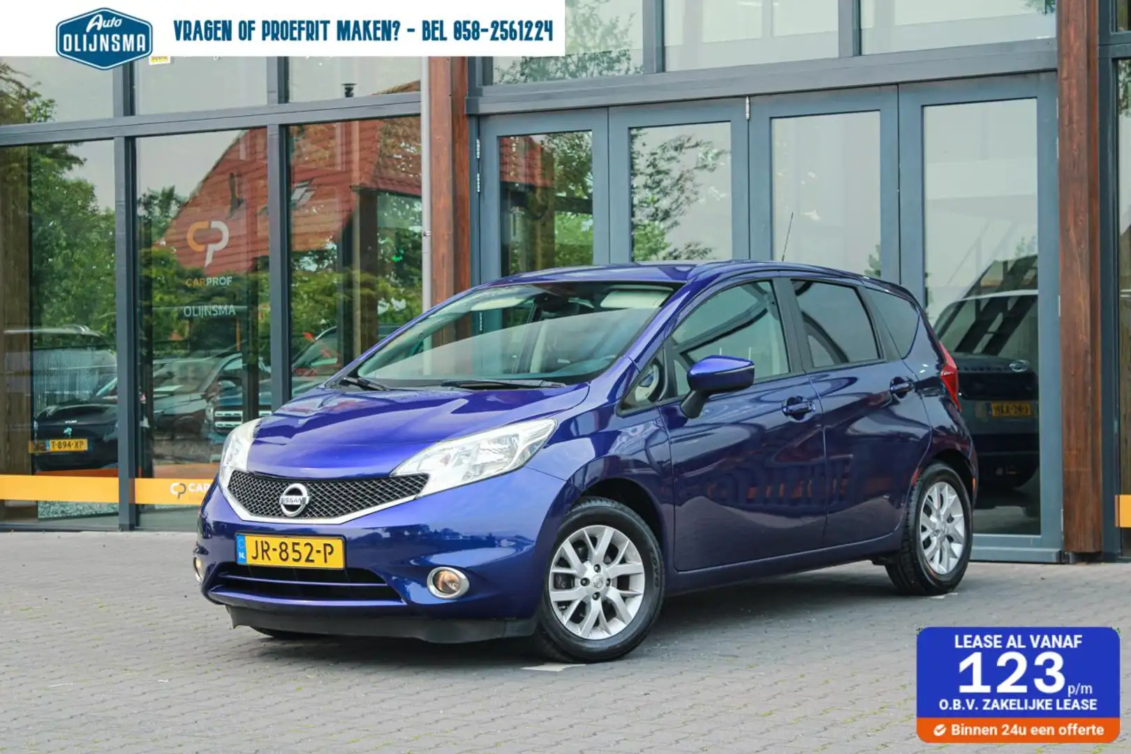 Nissan Note 1.2 Connect Edition|Clima|Navi|Trekhaak|NAP Albastru - 1