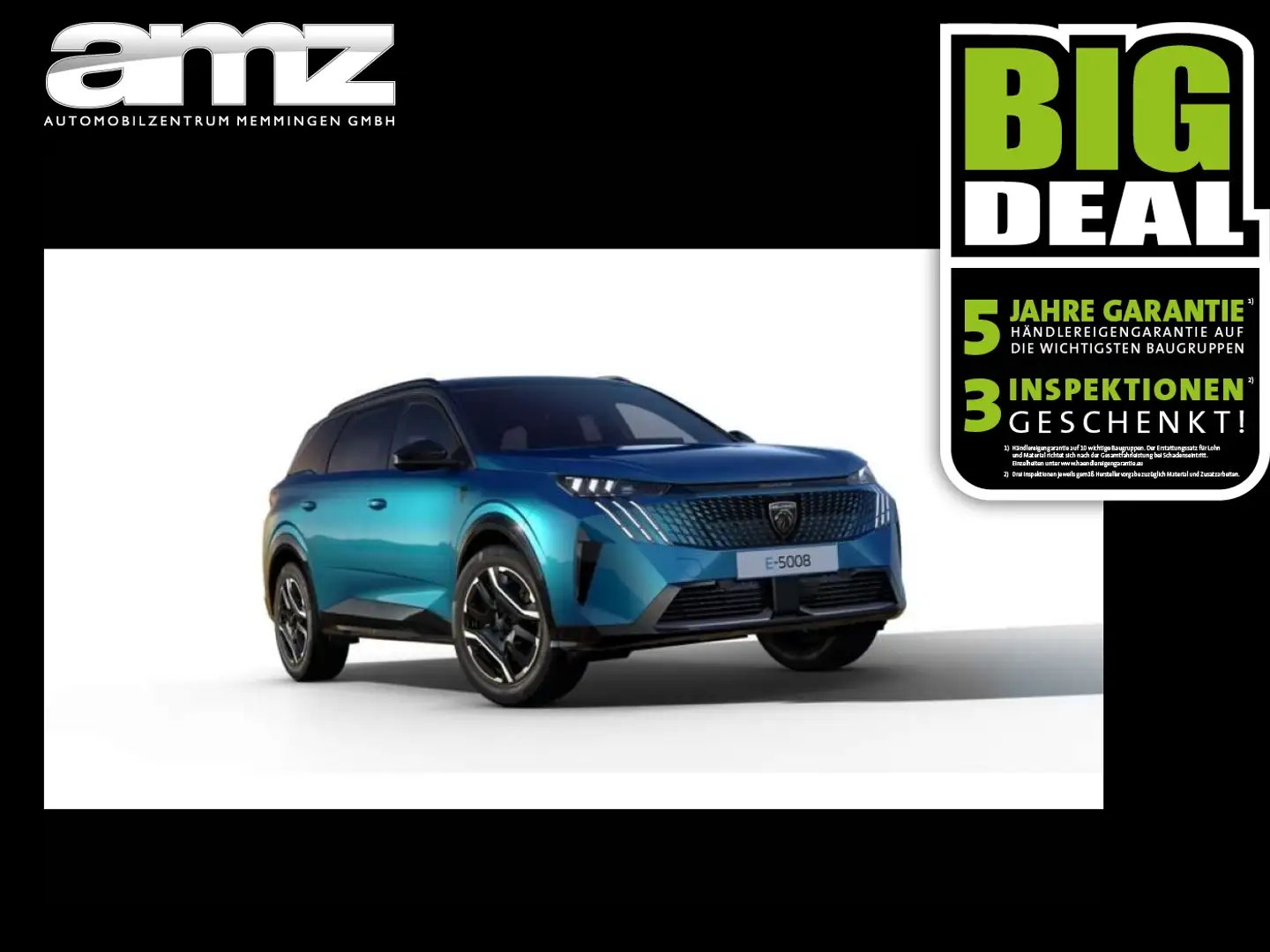 Peugeot 5008 210 GT Elektromotor Blau - 1