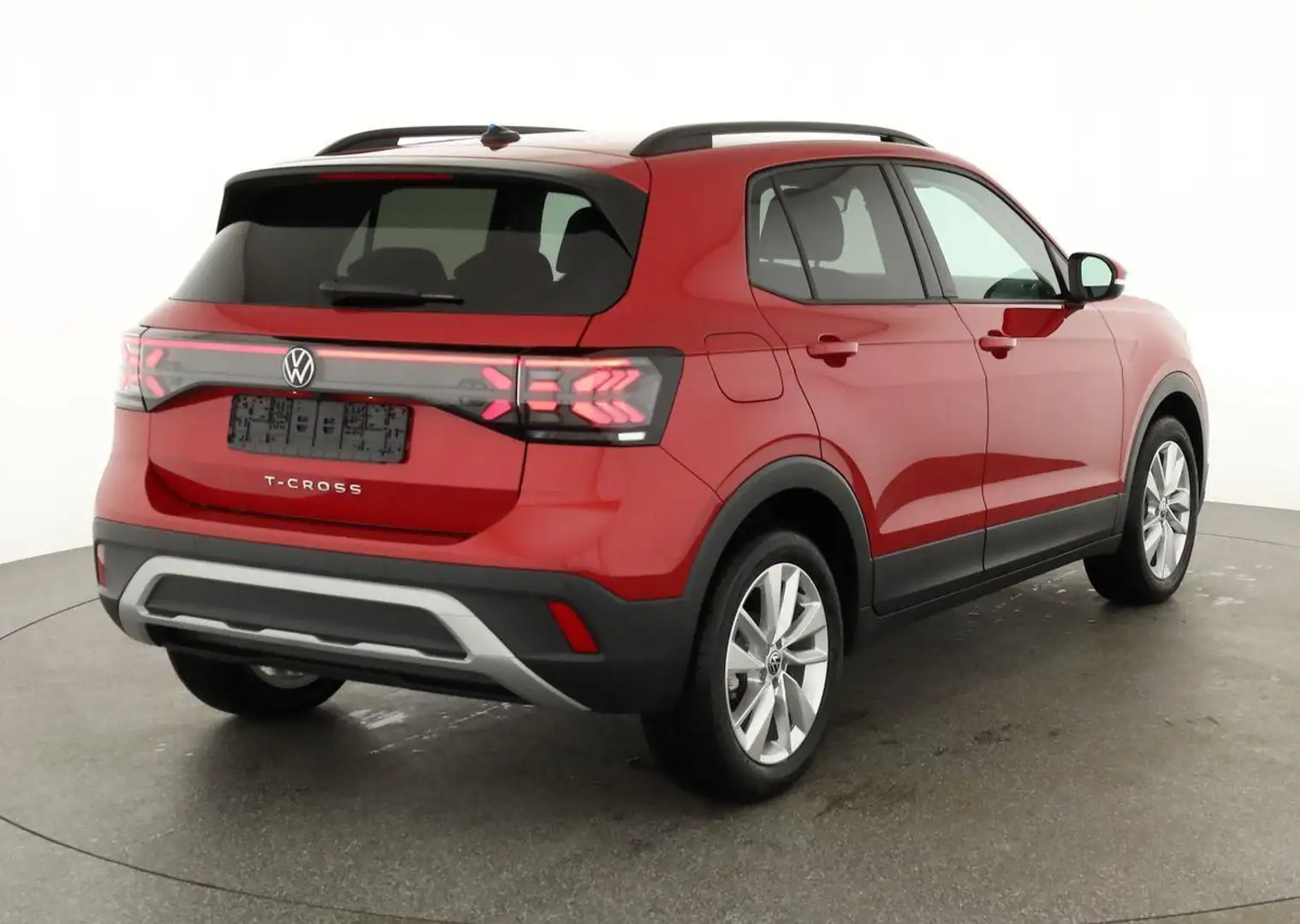 Volkswagen T-Cross 1.0 TSI 85 kW Life DSG Life, AHK, IQ.Light, Kam... Rot - 2