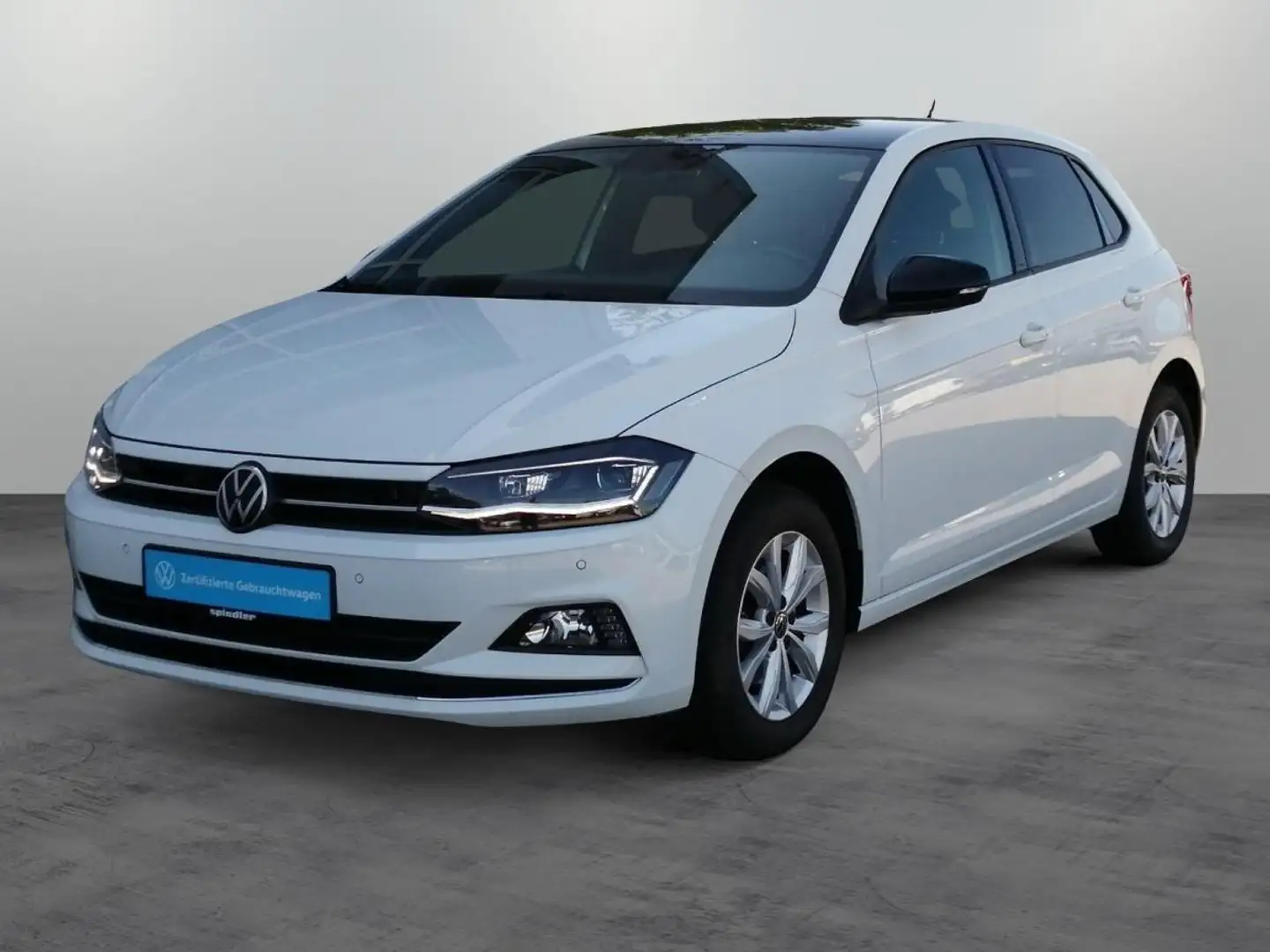 Volkswagen Polo Highline 1.0 TSI DSG LED ACC Navi SHZ LM Weiß - 2