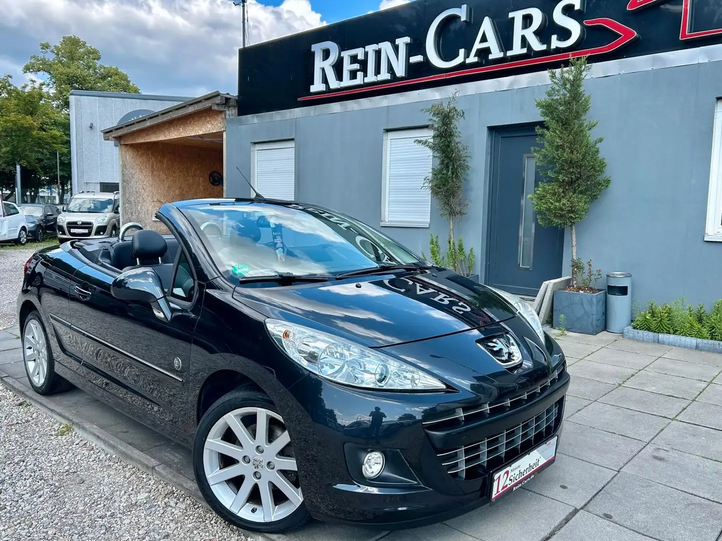 Peugeot 207 CC 1.6 Cabrio RolandGarros/NAV/SHZ/LEDER/PDC Zwart - 1