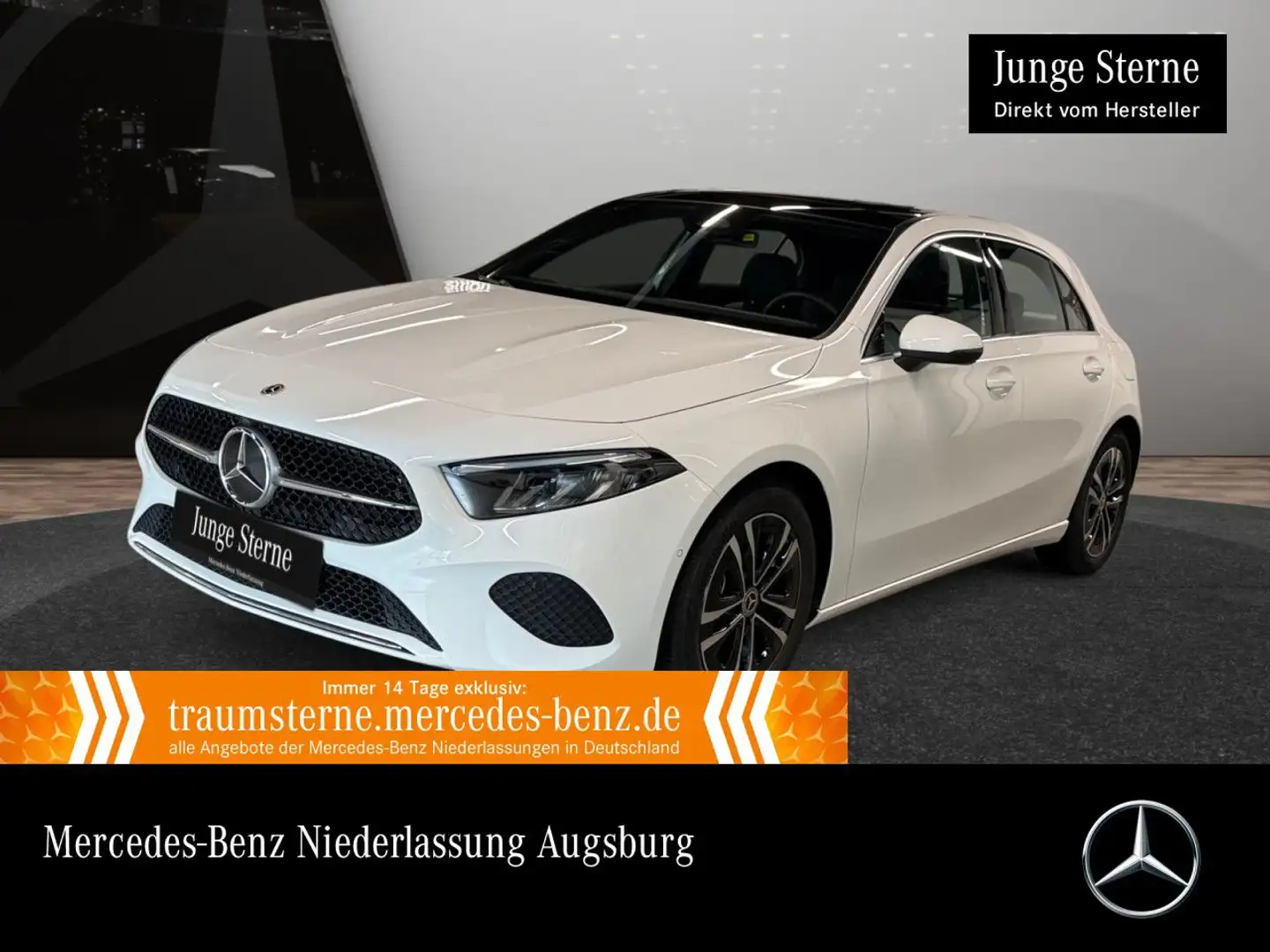 Mercedes-Benz A 200 PROGRESSIVE+PANO+LED+KAMERA+7G Weiß - 1