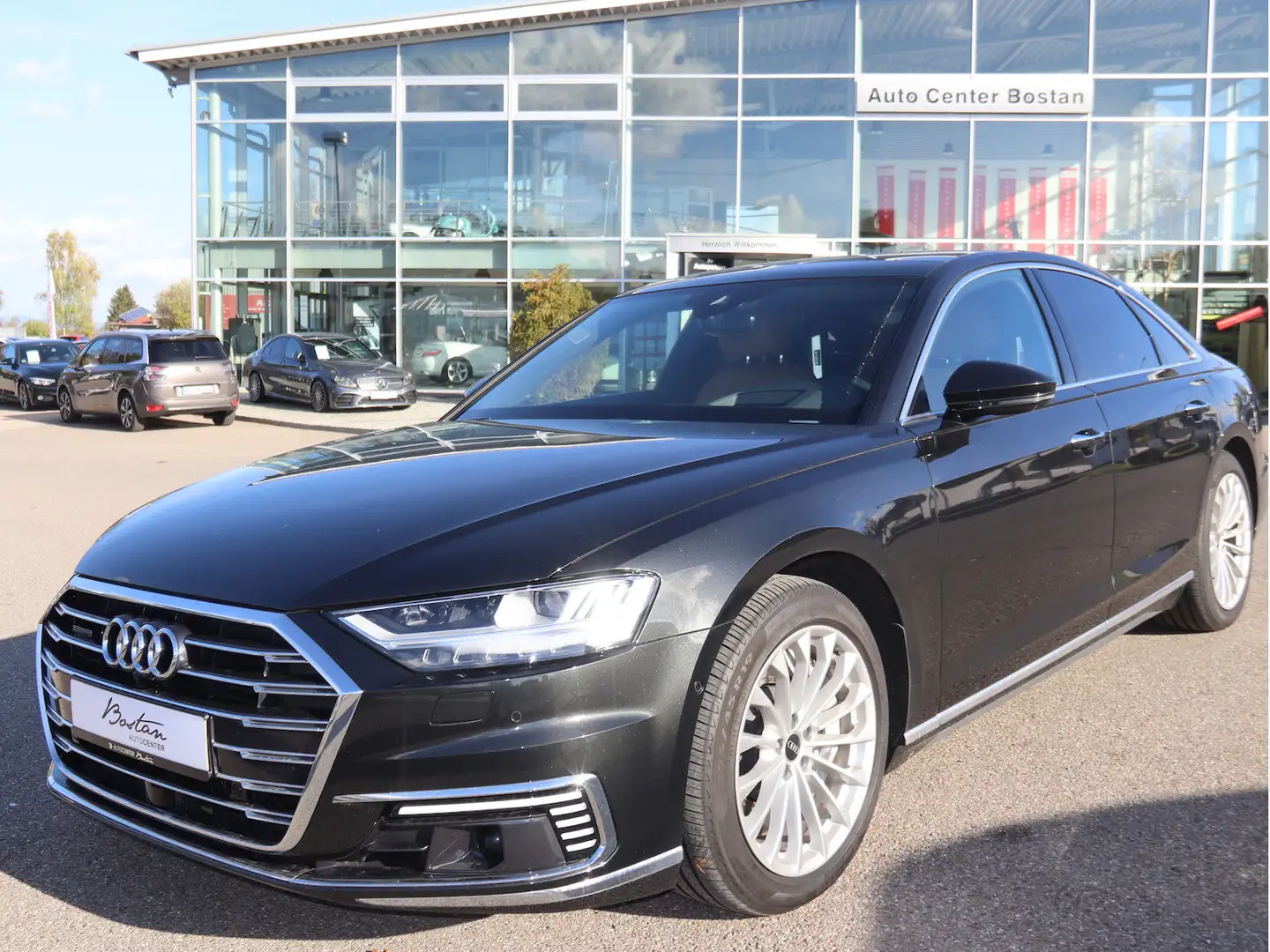 Audi A8 60 TFSI e/LEDER-PAKET/PANO/MATRIX/MASSAGE Schwarz - 2