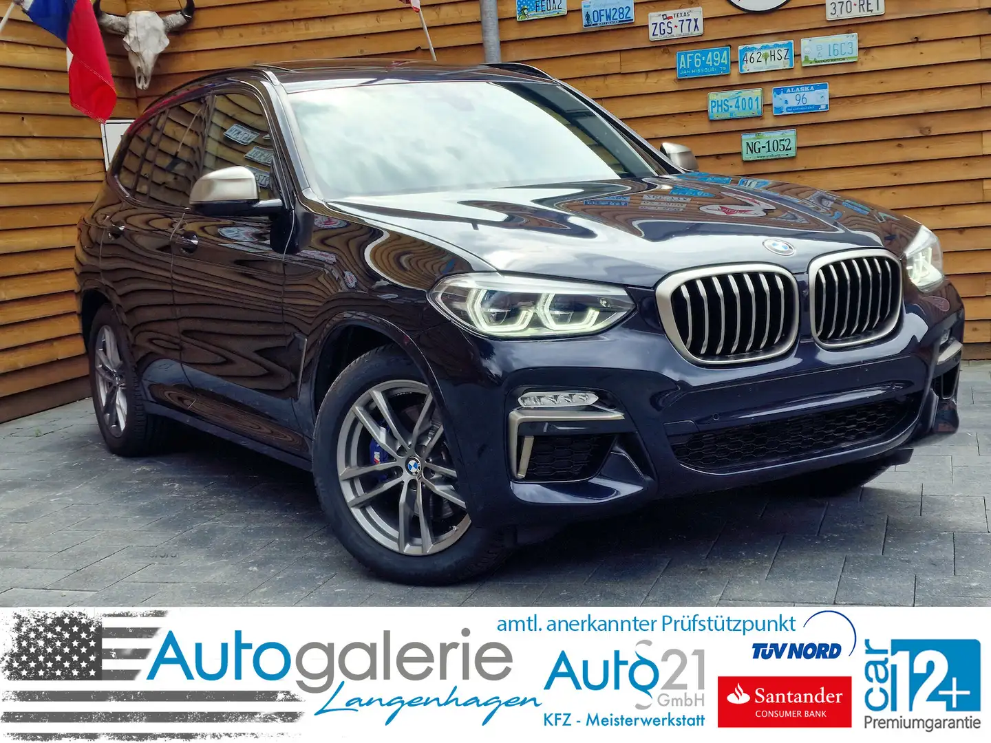 BMW X3 M 40i 4x4 Panorama 360° LED Memory PDC Schwarz - 1