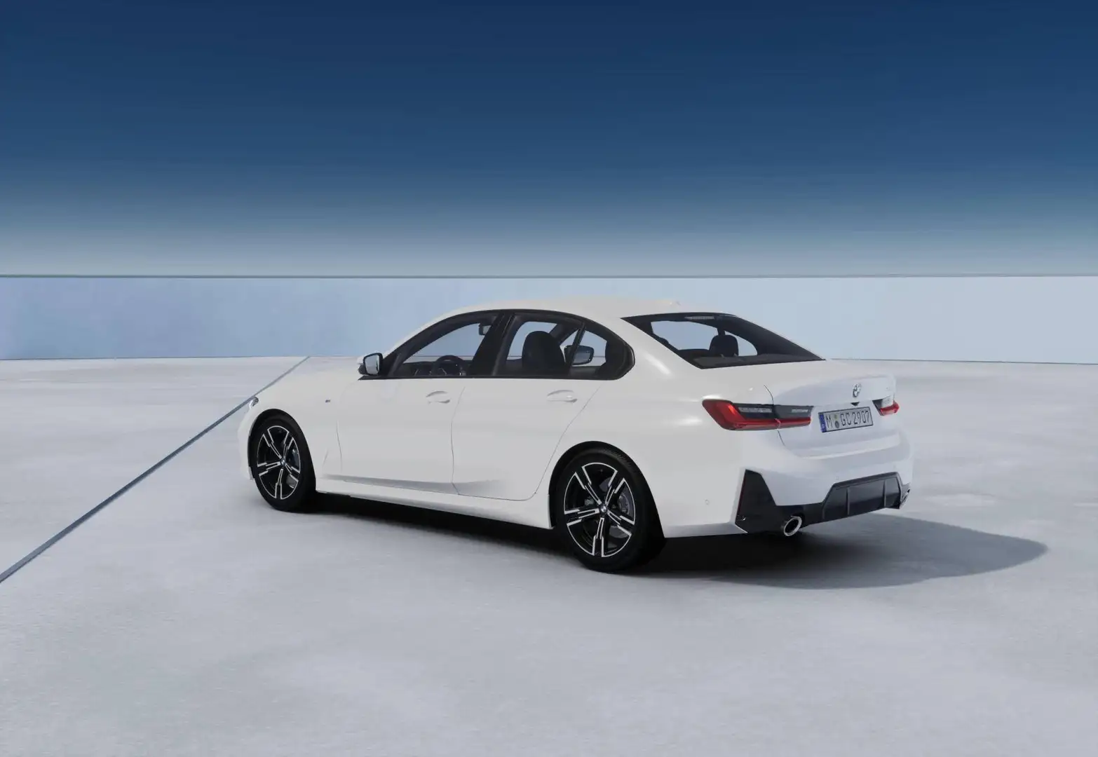 BMW 318 318d 48V MSport Bianco - 2