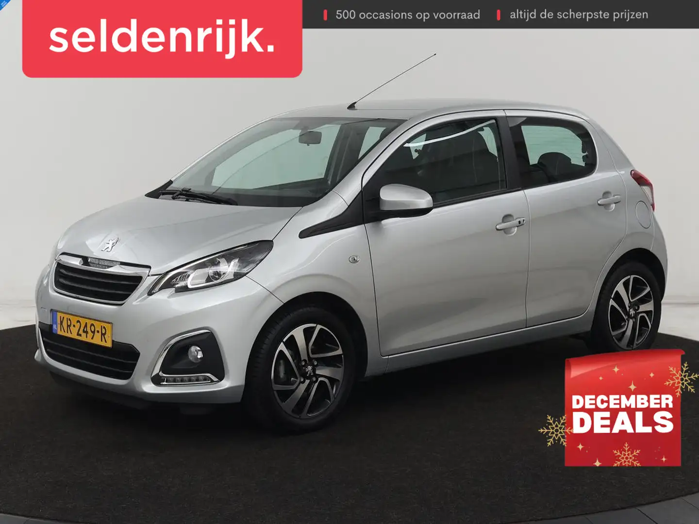 Peugeot 108 1.0 VTi Allure | 58.700km NAP | Camera | Climate c Grijs - 1