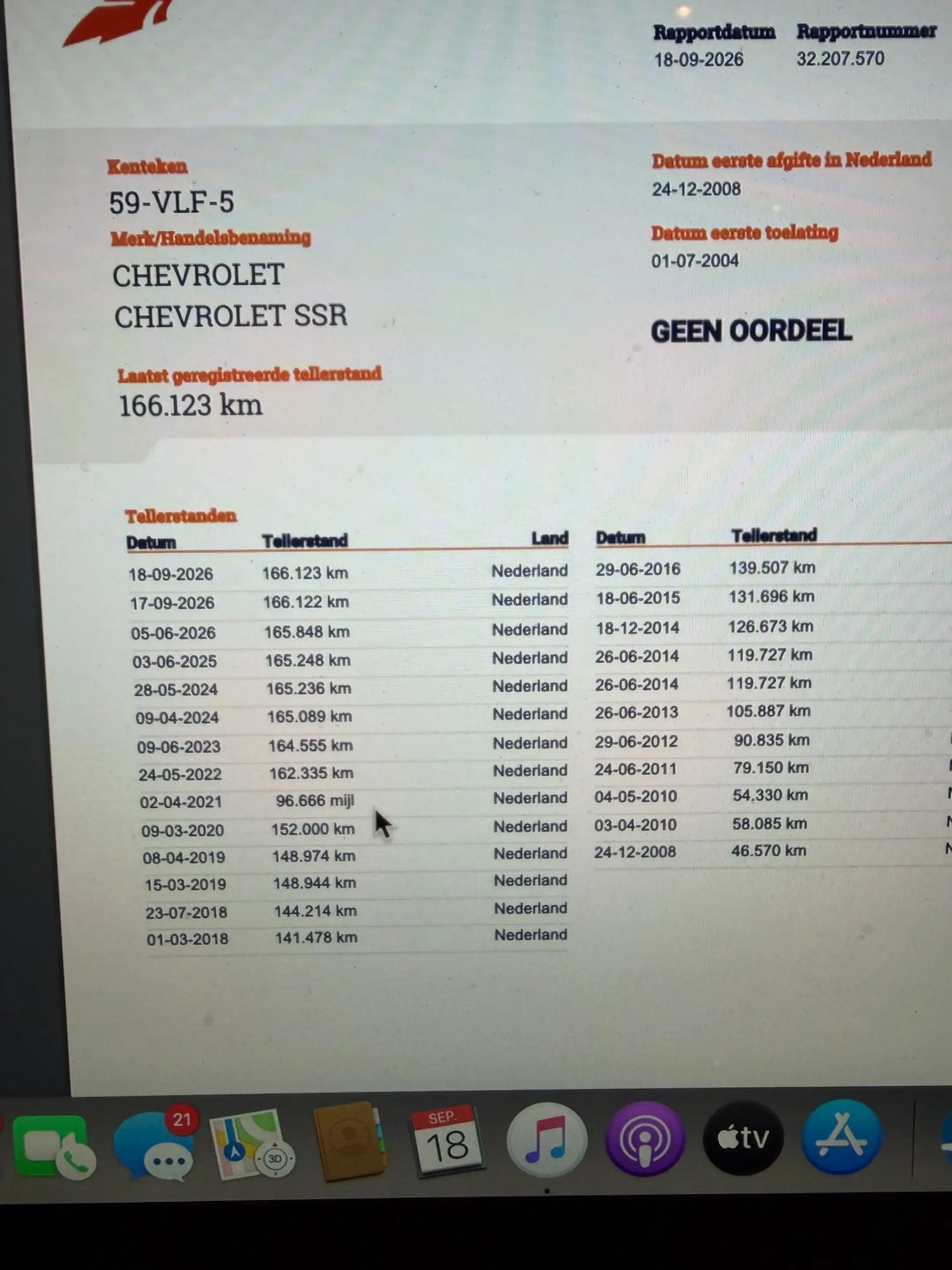 Chevrolet SSR CHEVROLET aut 5.3 v8 166123 km zeer mooi — photo 12
