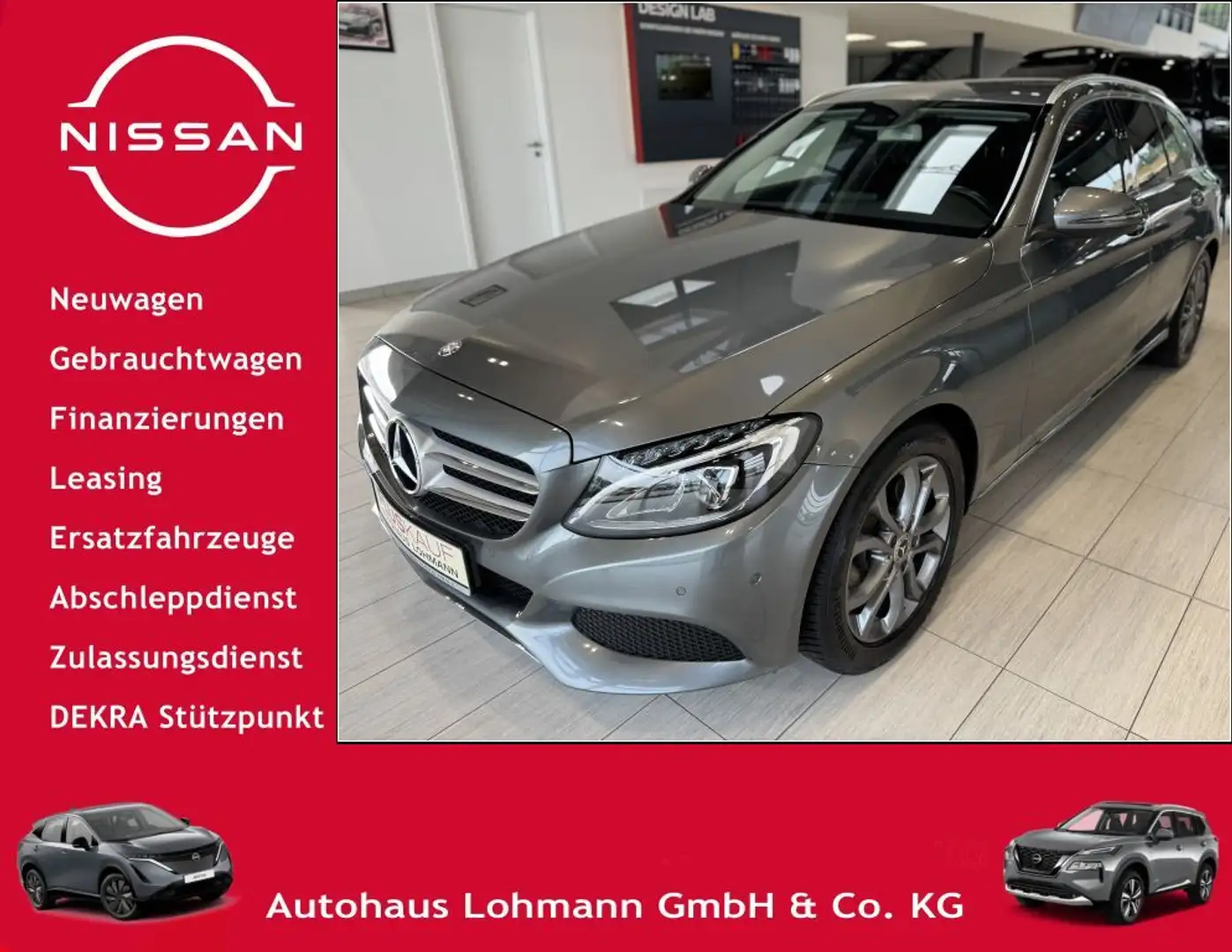 Mercedes-Benz C 180 T 9G-TRONIC Avantgarde Business PLUS LED Gris - 1