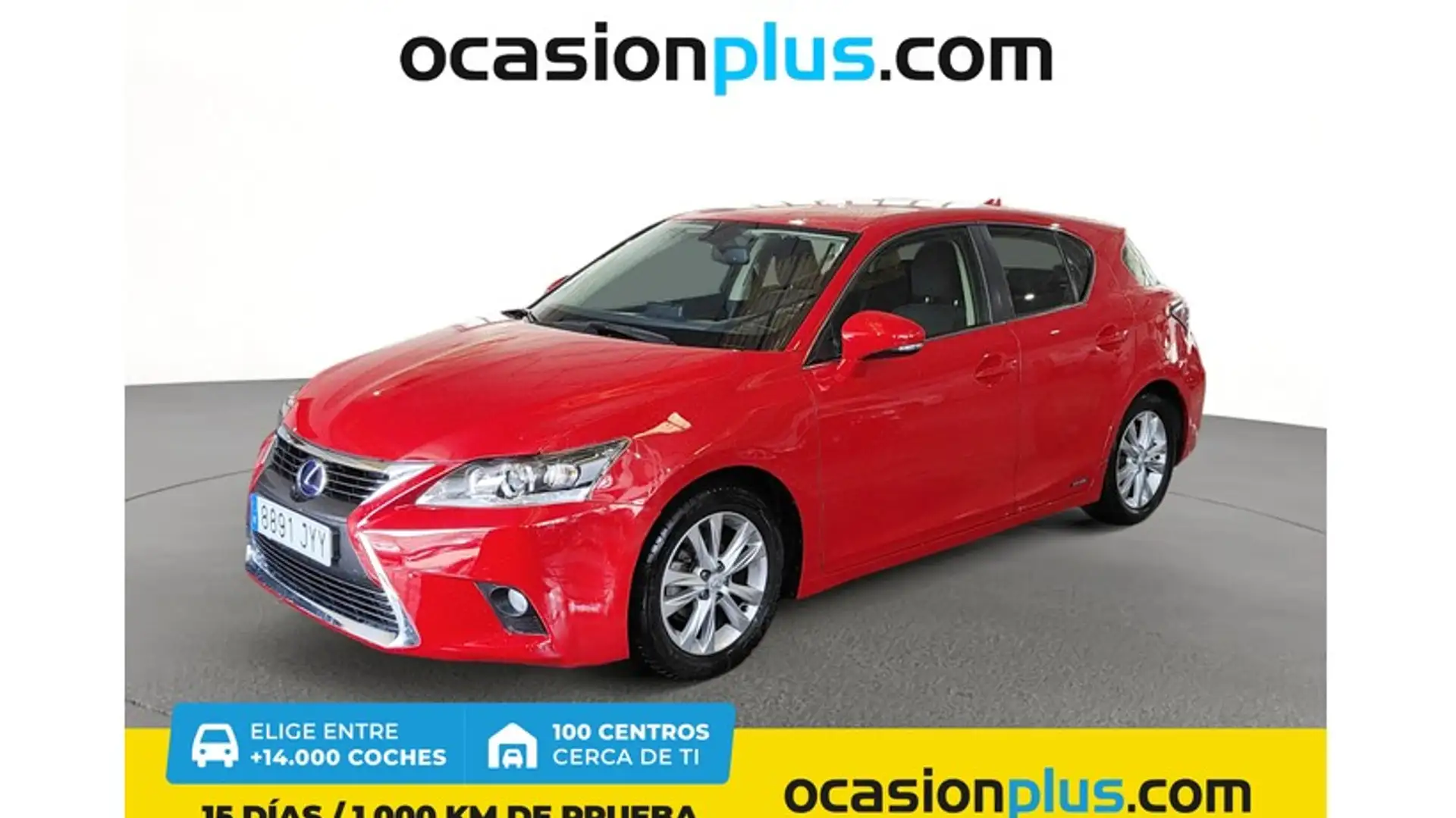 Lexus CT 200h Business Rouge - 1