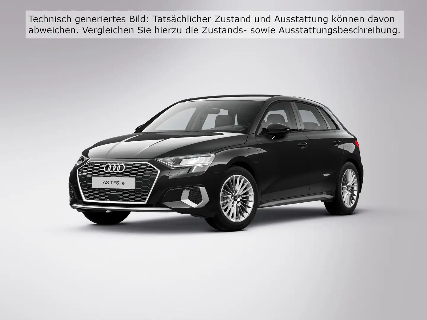 Audi A3 TFSI e Advanced 40 e S tr. LED NAVI Schwarz - 2