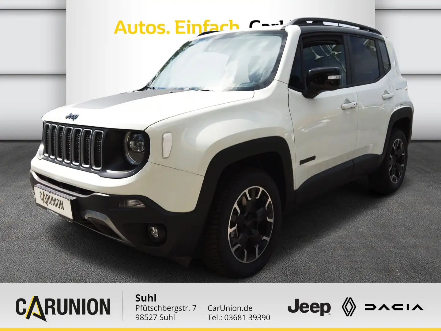 Jeep Renegade PHEV High Upland ~Allrad~Schiebedach~ Blanc - 1