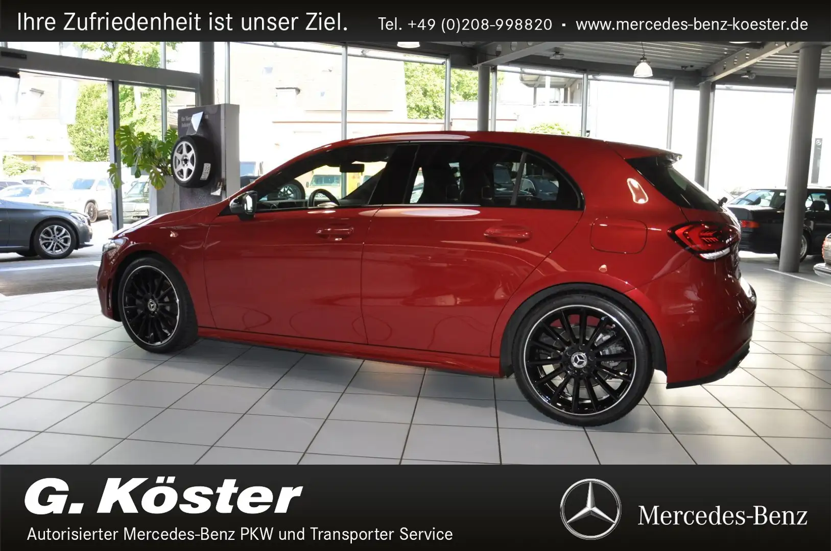 Mercedes-Benz A 250 A 250 AMG Line 4Matic(EURO 6d) Navi/Autom./Klima Rot - 2