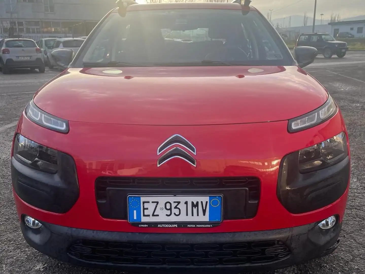 Citroen C4 C4 Cactus 2014 Cactus 1.2 puretech Shine 82cv E6 Rosso - 1