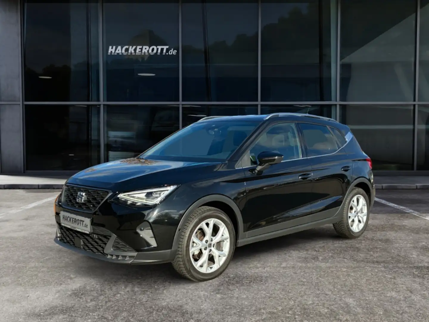 SEAT Arona FR 1.0 TSI DSG Rückfahrk. Navi ACC PDC Schwarz - 1