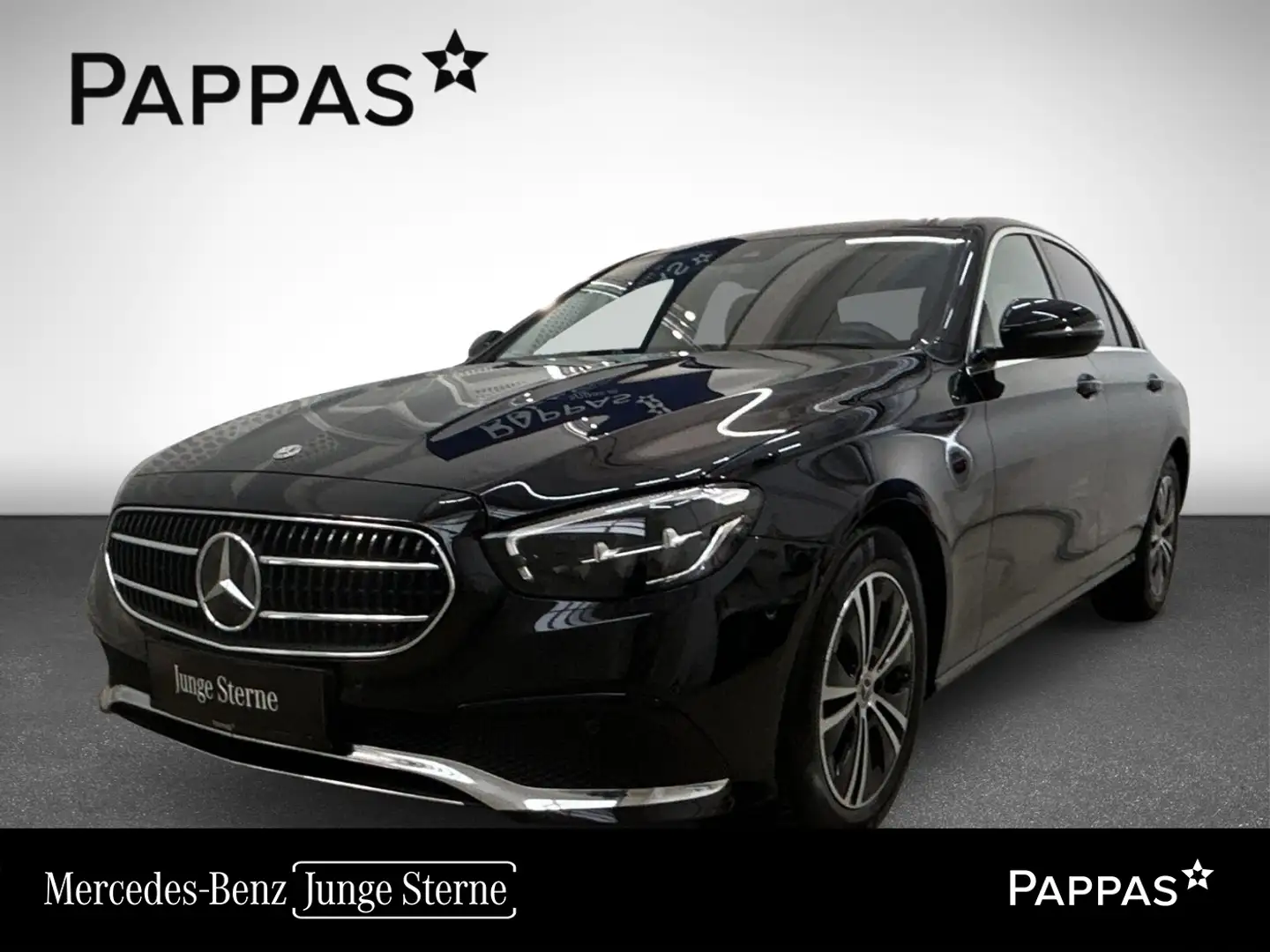 Mercedes-Benz E 200 d Limousine Navi PTS Cam AUT LED SHZ Schwarz - 1