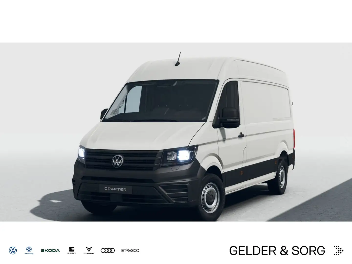 Volkswagen Crafter Kasten HD MR TDI *RFK*Klima*GJR*Winterpa Blanc - 1