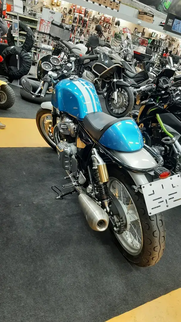 Royal Enfield Continental GT Blauw - 2