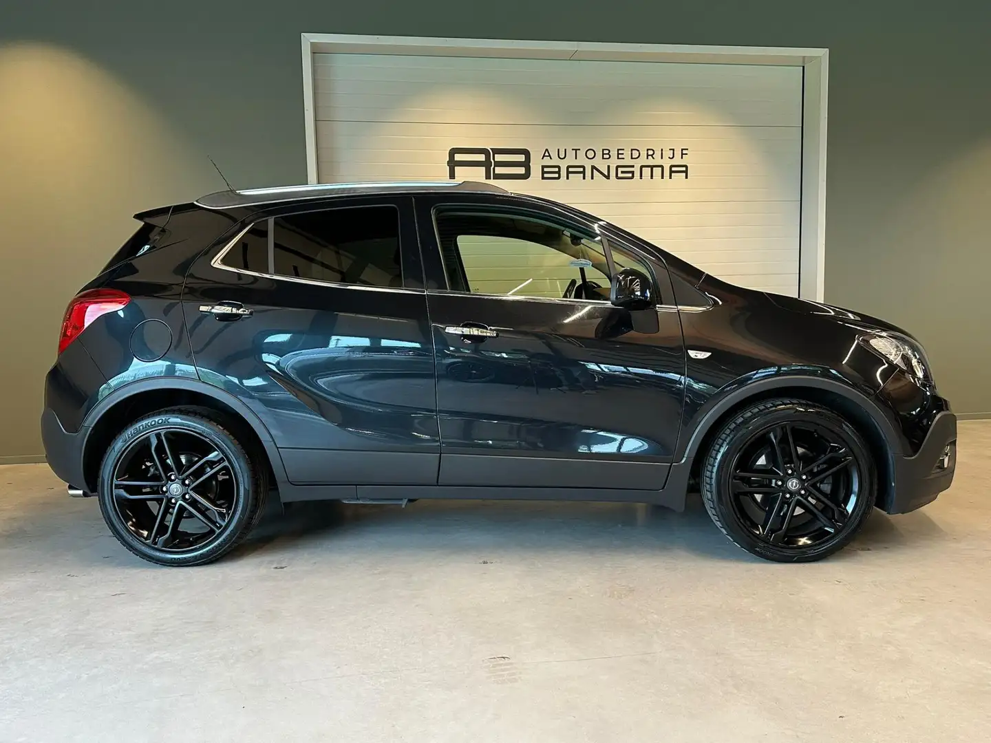 Opel Mokka 1.4 TURBO AUTOMAAT COSMO-uitv/CLIMA AIRCO/NAVIGATI Zwart - 2