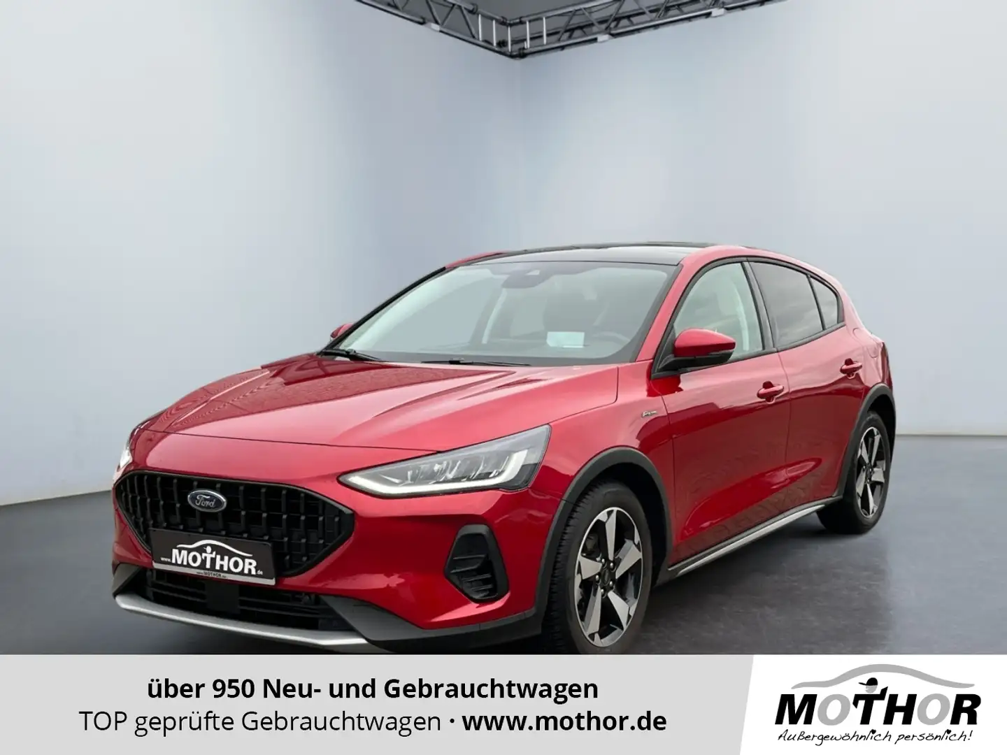 Ford Focus Active 1,0 EcoBoost Automatik ACC PDC Pano Rot - 1