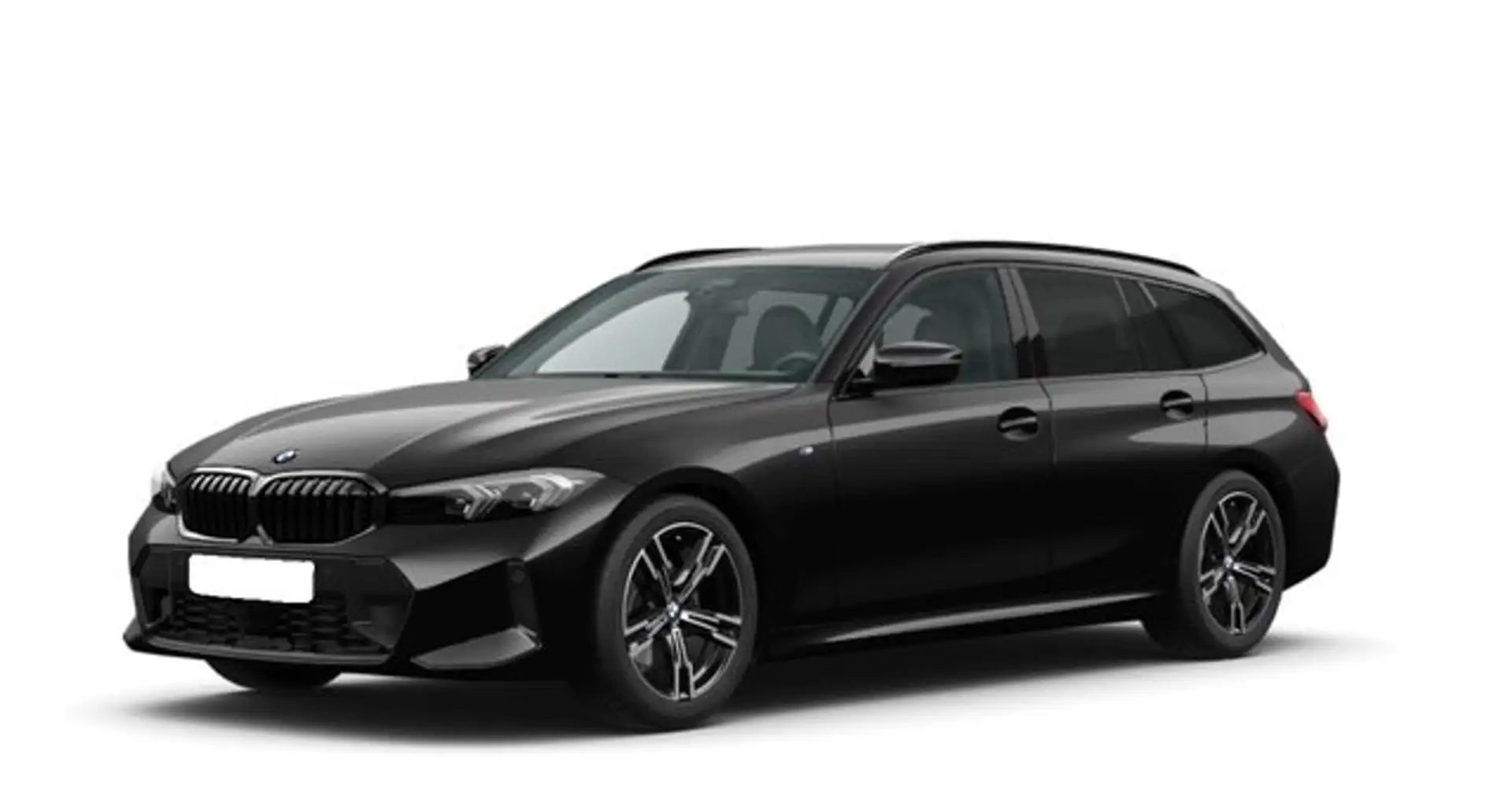 BMW 320 d xDrive Tourig Mild-Hybrid///M SPORT/DACHRELING Schwarz - 1
