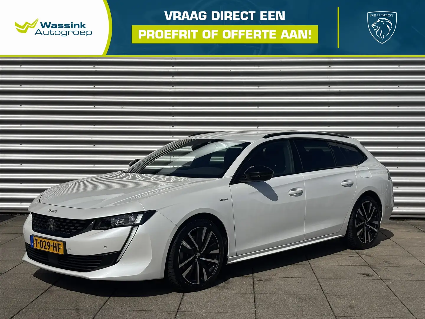 Peugeot 508 Sw 1.6 HYbrid 225pk e-EAT8 GT Navigatie | LED | 18 Wit - 1
