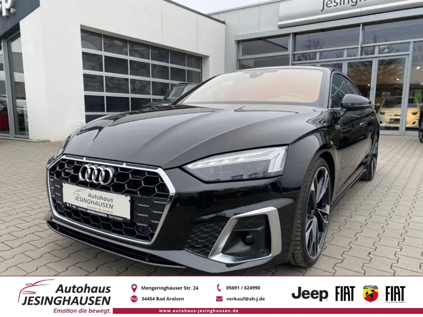 Audi A5 Sportback S-line quattro *B&O*Alcantara*Ambiente*C Schwarz - 1