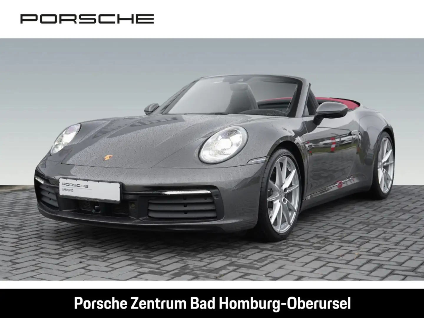 Porsche 992 911 Carrera 4 Cabriolet Nachtsicht InnoDrive Gri - 1
