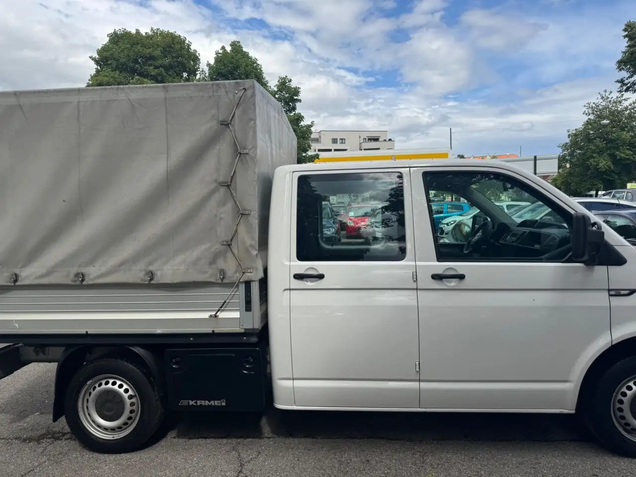 2017 Volkswagen T6 Transporter T6Transporter Pritsche Pritsche Doppelkabin lang, photograph 6