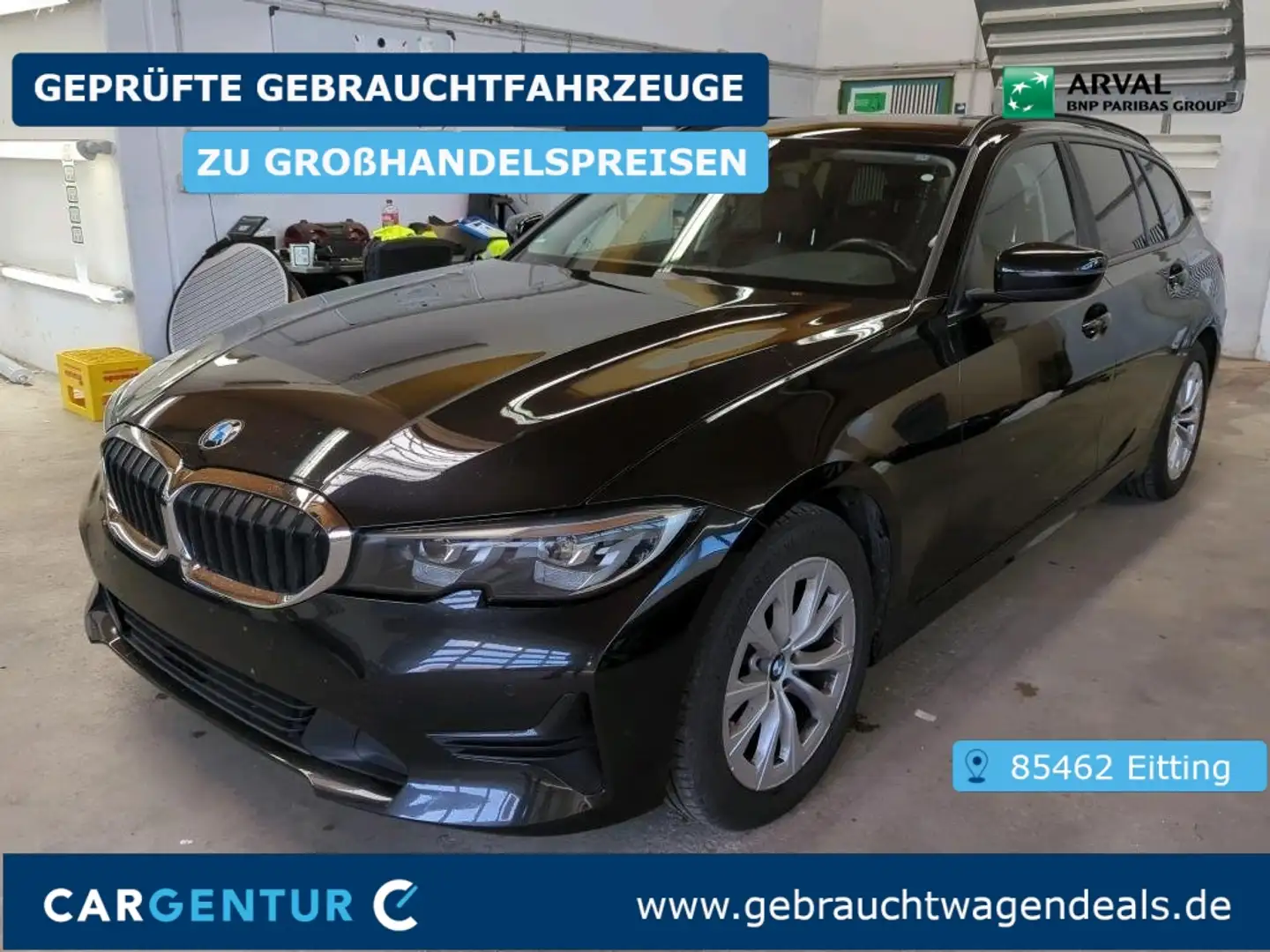 BMW 320 d xDrive Advantage SpoSi BLIS LED AUT Noir - 1