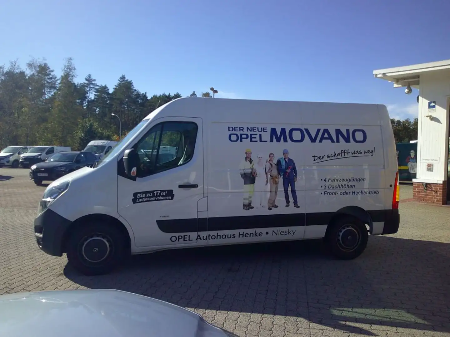 Opel Movano 2.3 D L2H2 2WD VA S&S Weiß - 2