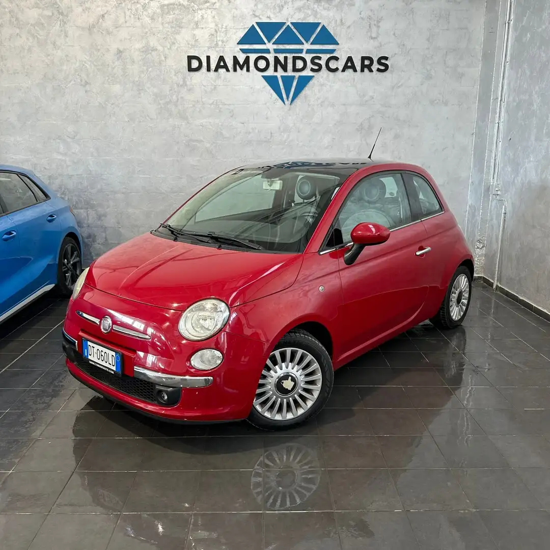 Fiat 500 1.2 Lounge Rot - 1