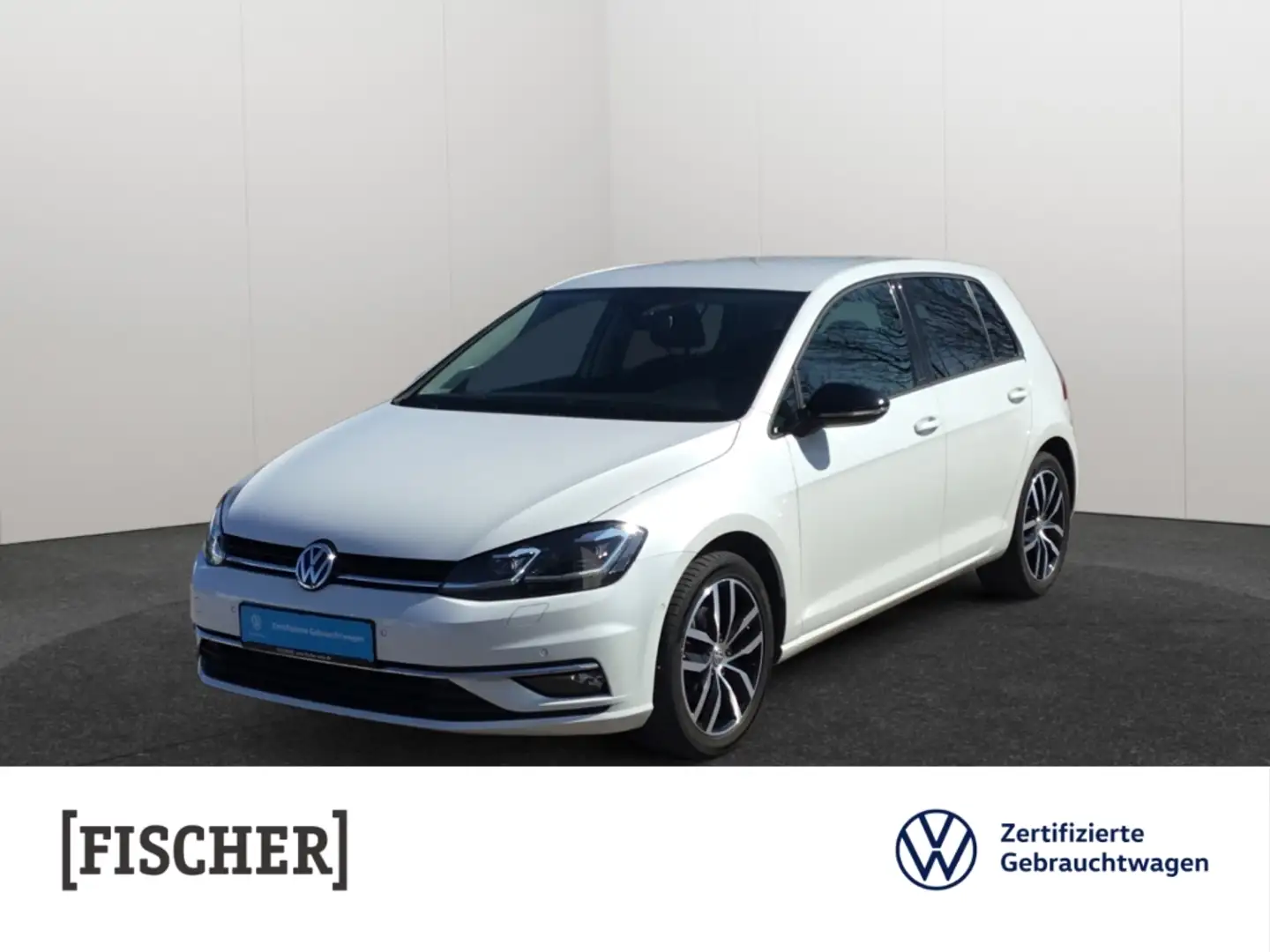 Volkswagen Golf VII 1.5TSI IQ.DRIVE LED Navi SHZ ACC PDC DYNAUDIO Wit - 1