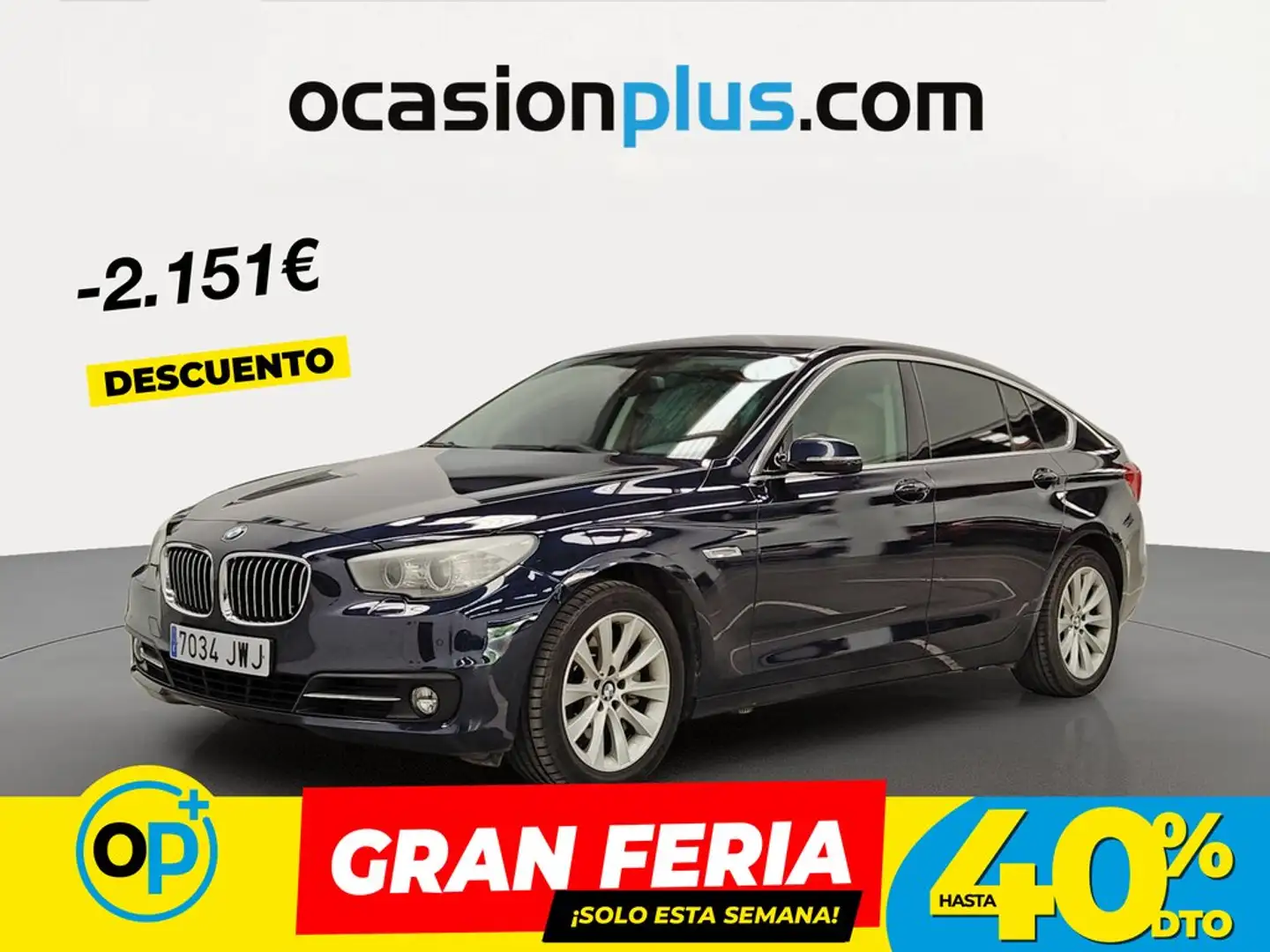 BMW 520 520dA Gran Turismo Azul - 1