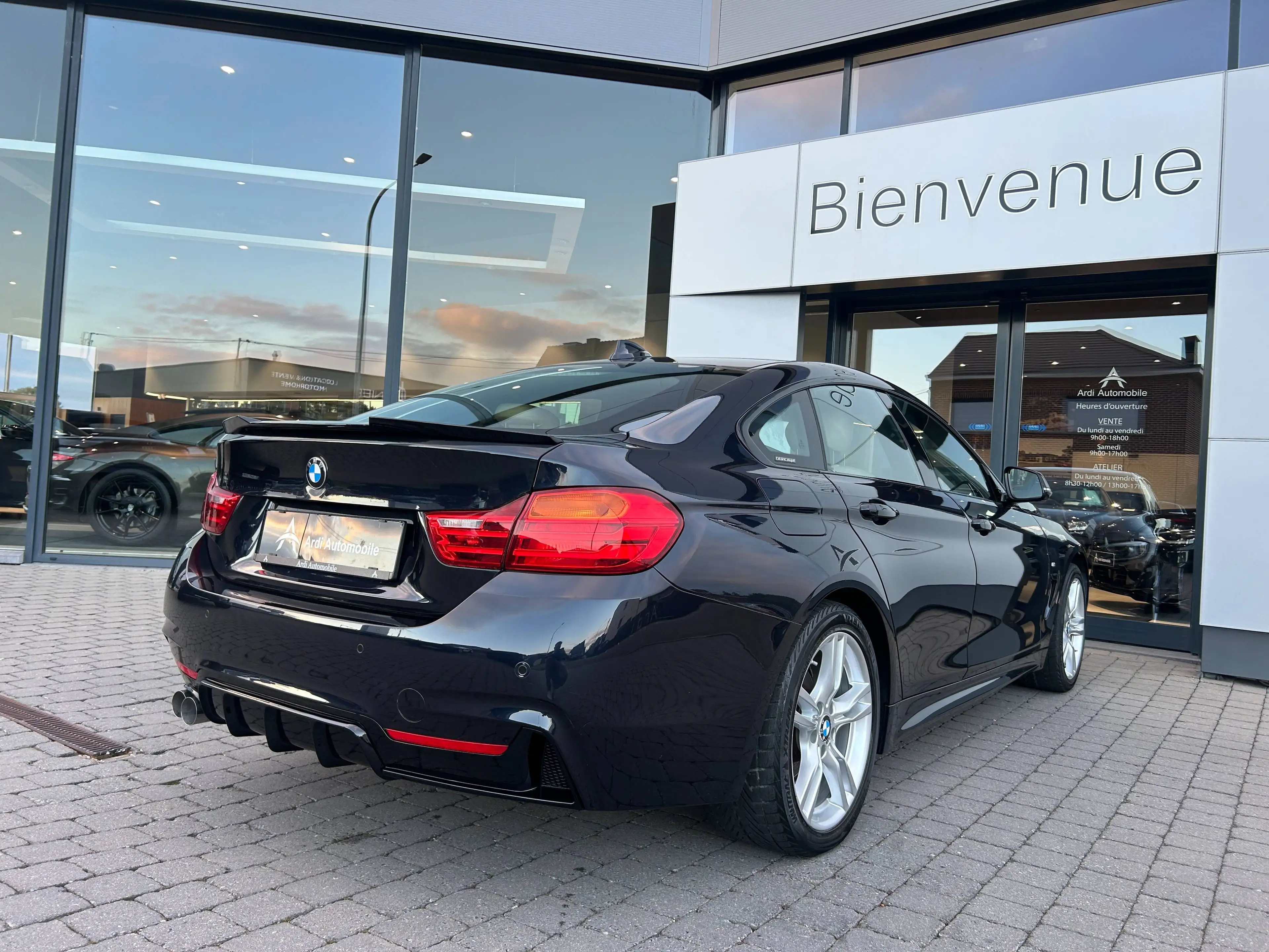 BMW 418 d *GARANTIE 12 MOIS*1er PROPIO*PACK M*AIRCO*LED* — photo 4