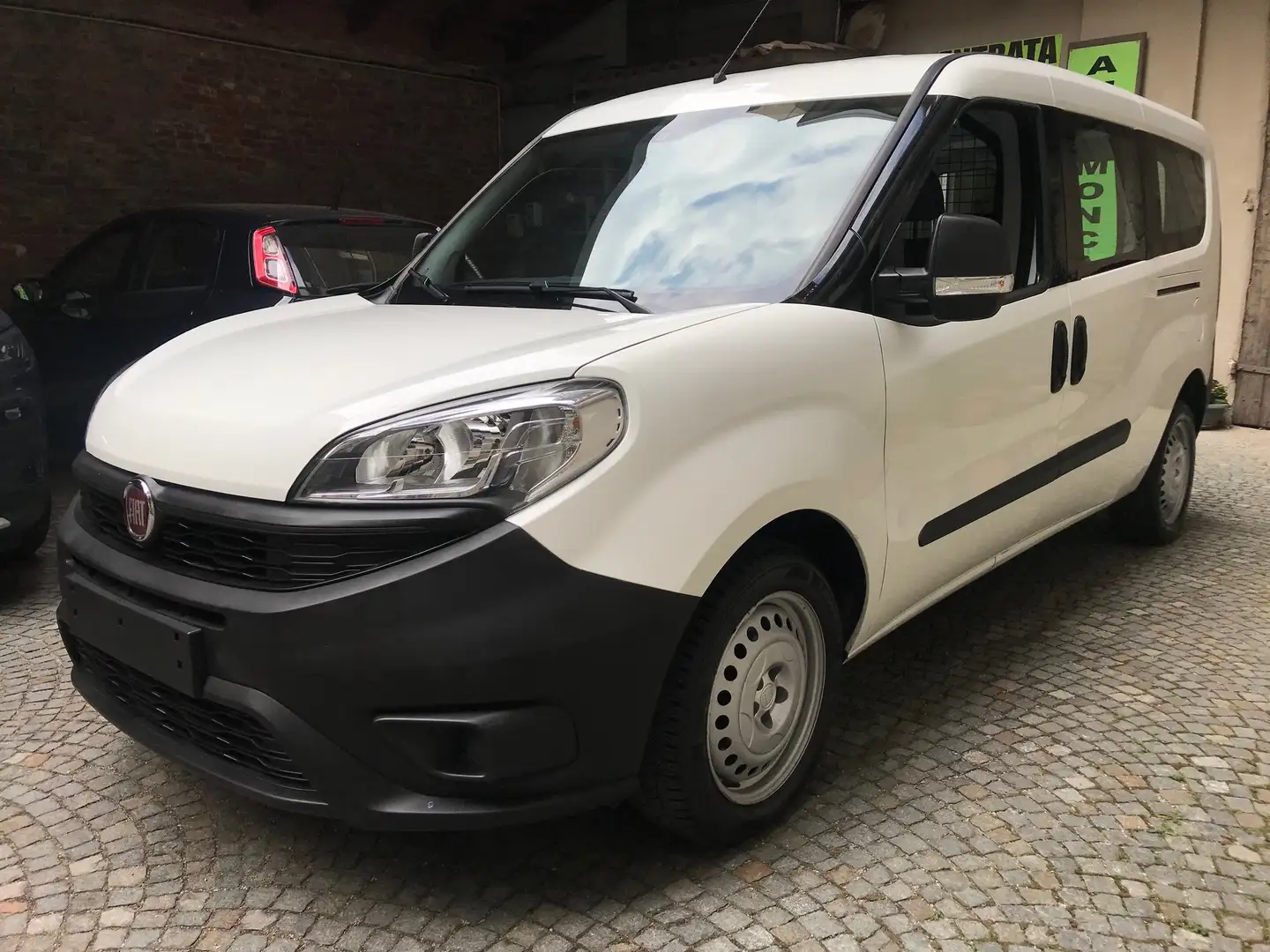Fiat Doblo 1.3 PL-TN Maxi (NO CLIMA) -ESCLUSA IVA- Km 63.044 Weiß - 1