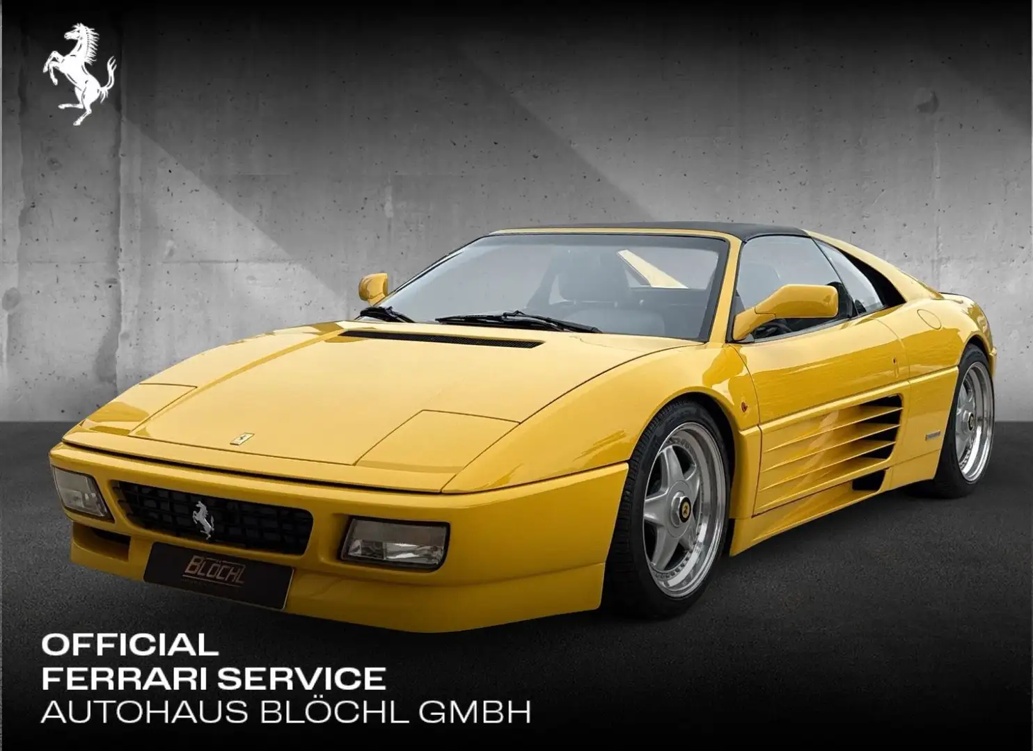 Ferrari 348 TS*Speedline-Felgen*neuer Lack* Jaune - 1