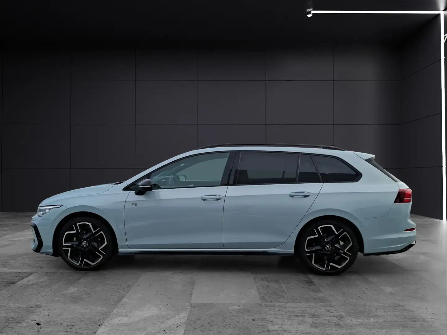 Volkswagen Golf VIII Variant eTSI R-Line DSG LEDplus AHK Navi P... Bleu - 2