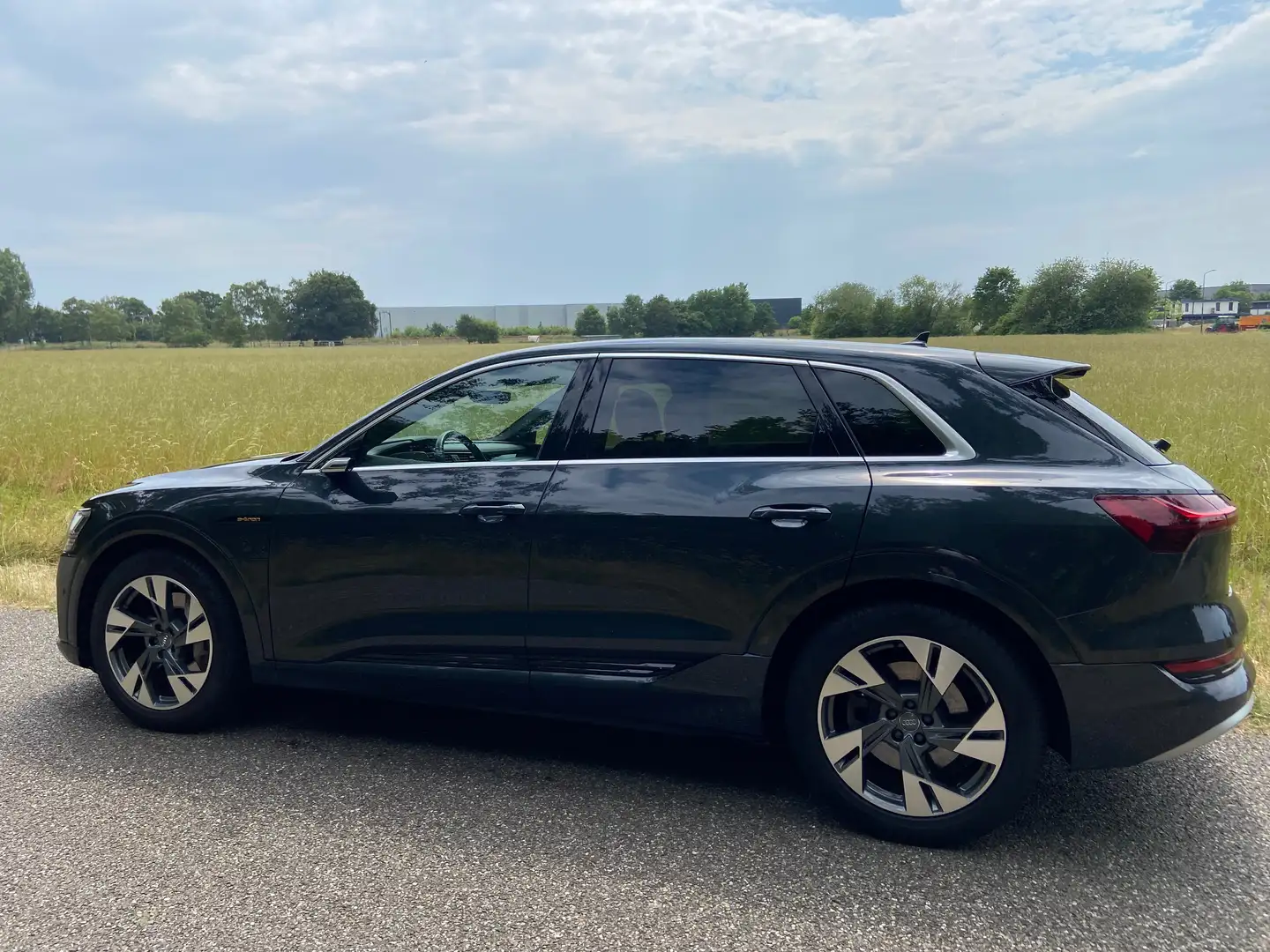 Audi e-tron e-tron 55 q adv PL + Gris - 1