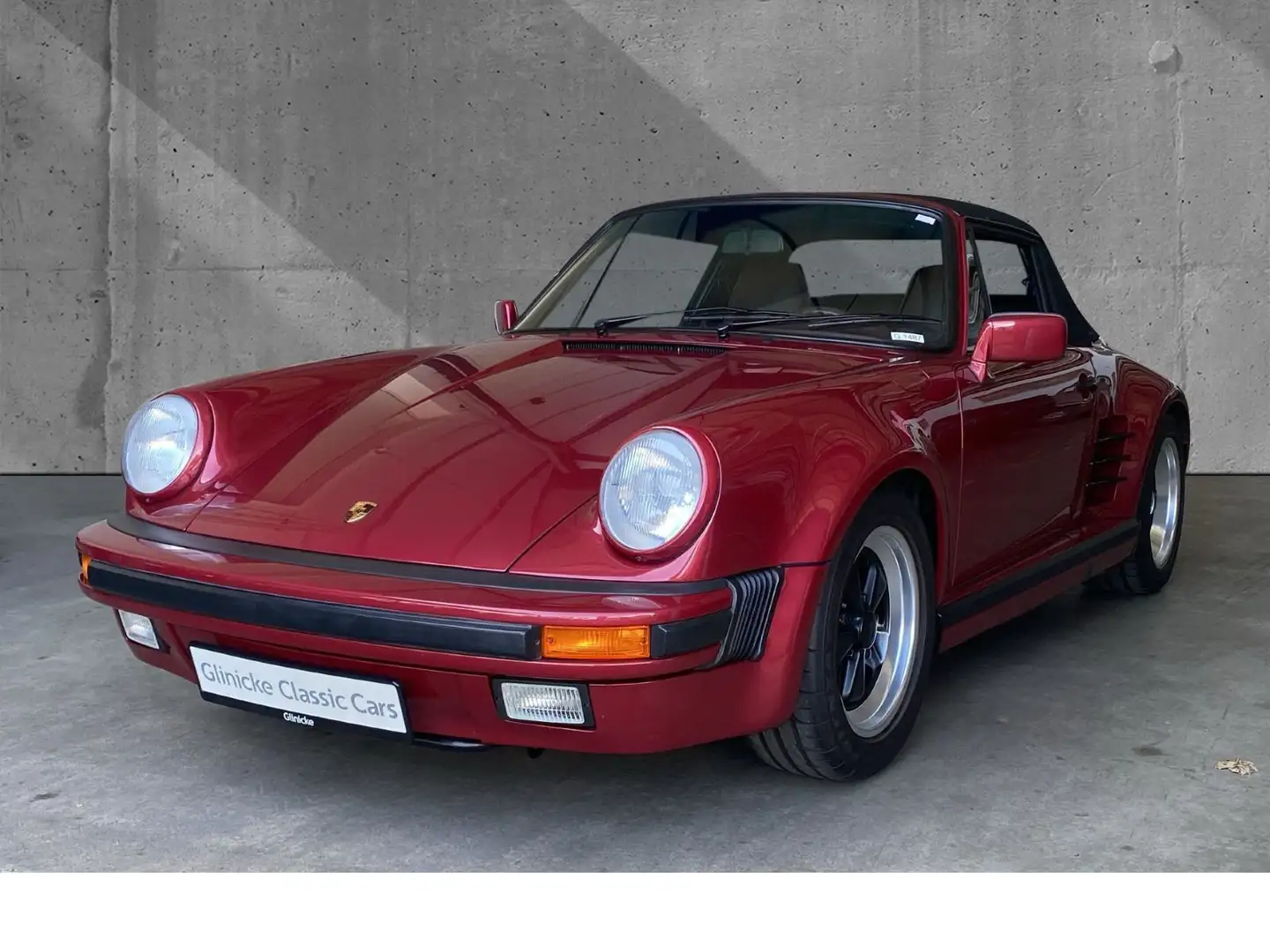 Porsche 911 3.2 Carrera WTL Cabriolet - Lufteinlässe Rot - 2
