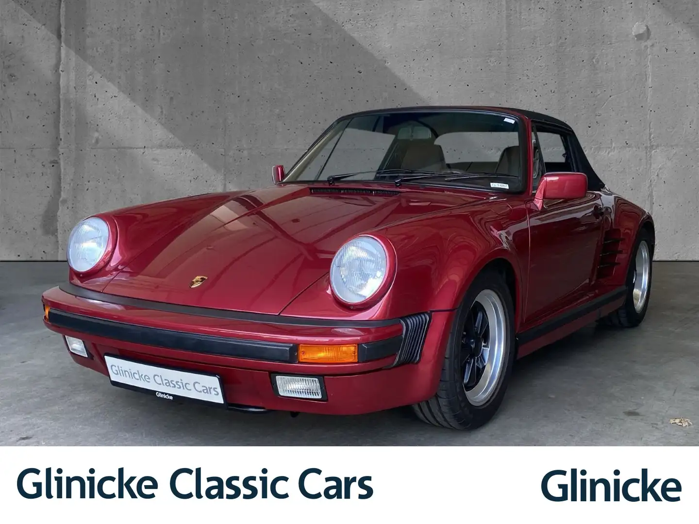 Porsche 911 3.2 Carrera WTL Cabriolet - Lufteinlässe Rot - 1