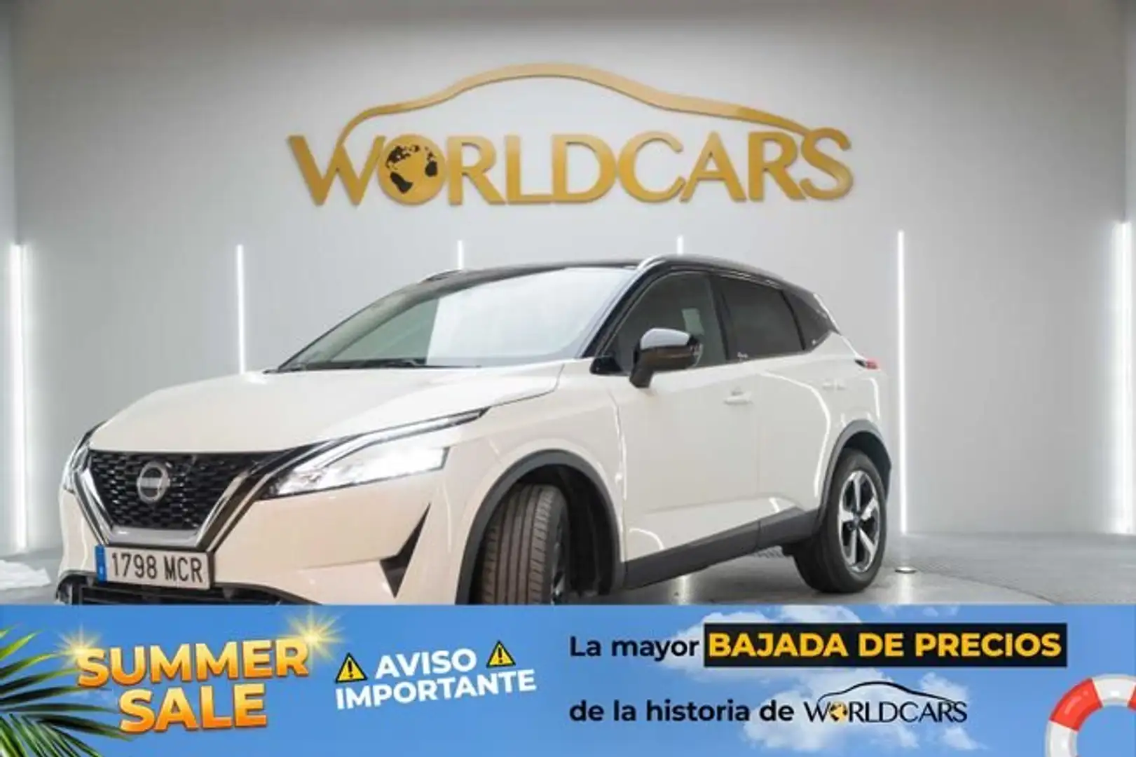 Nissan Qashqai DIG-T 103kW N-Connecta Blanco - 1