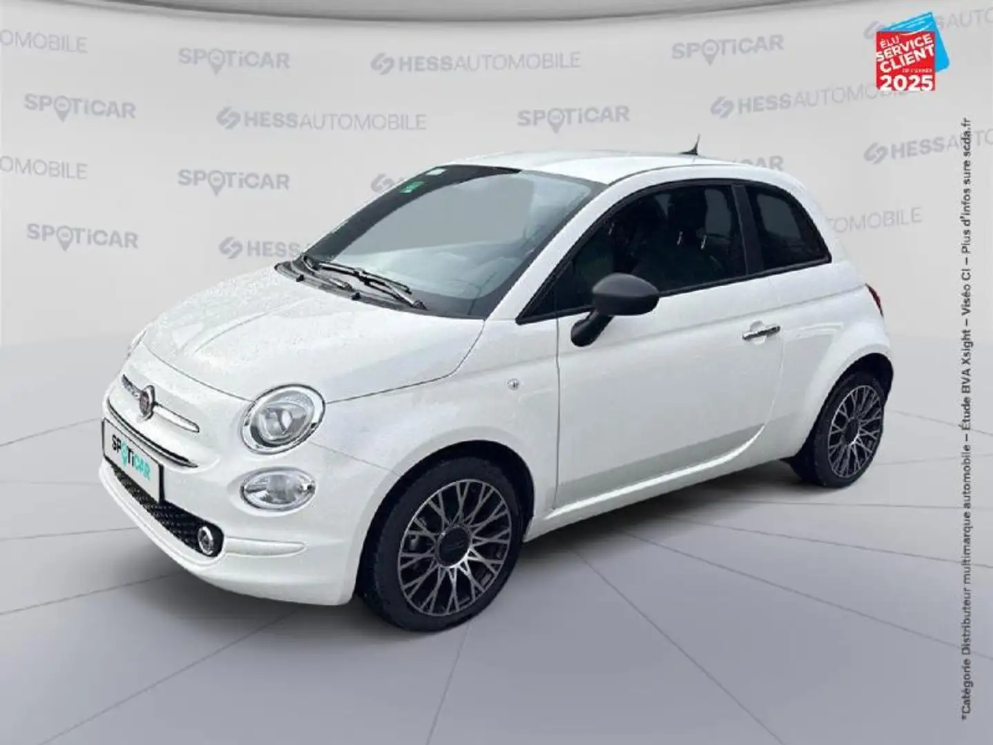 Fiat 500 1.0 70ch BSG S\u0026S Blanc - 1