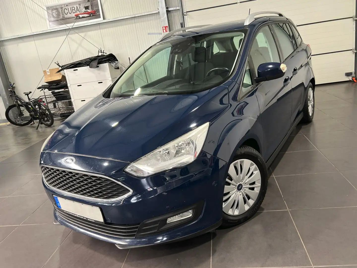Ford Grand C-Max 1.5 TDCi Automatik **6-Sitze*Navi** Bleu - 1