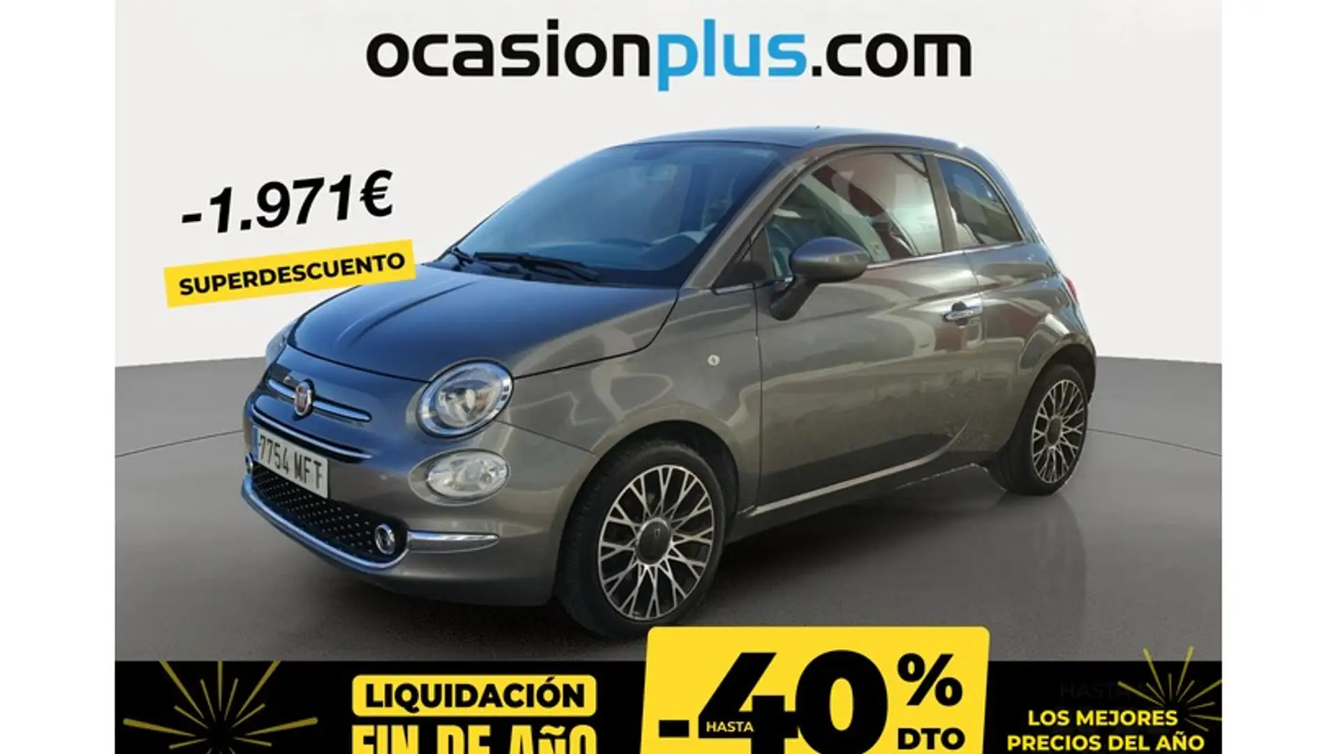 Fiat 500 1.0 Hybrid Dolcevita 52kW Grau - 1