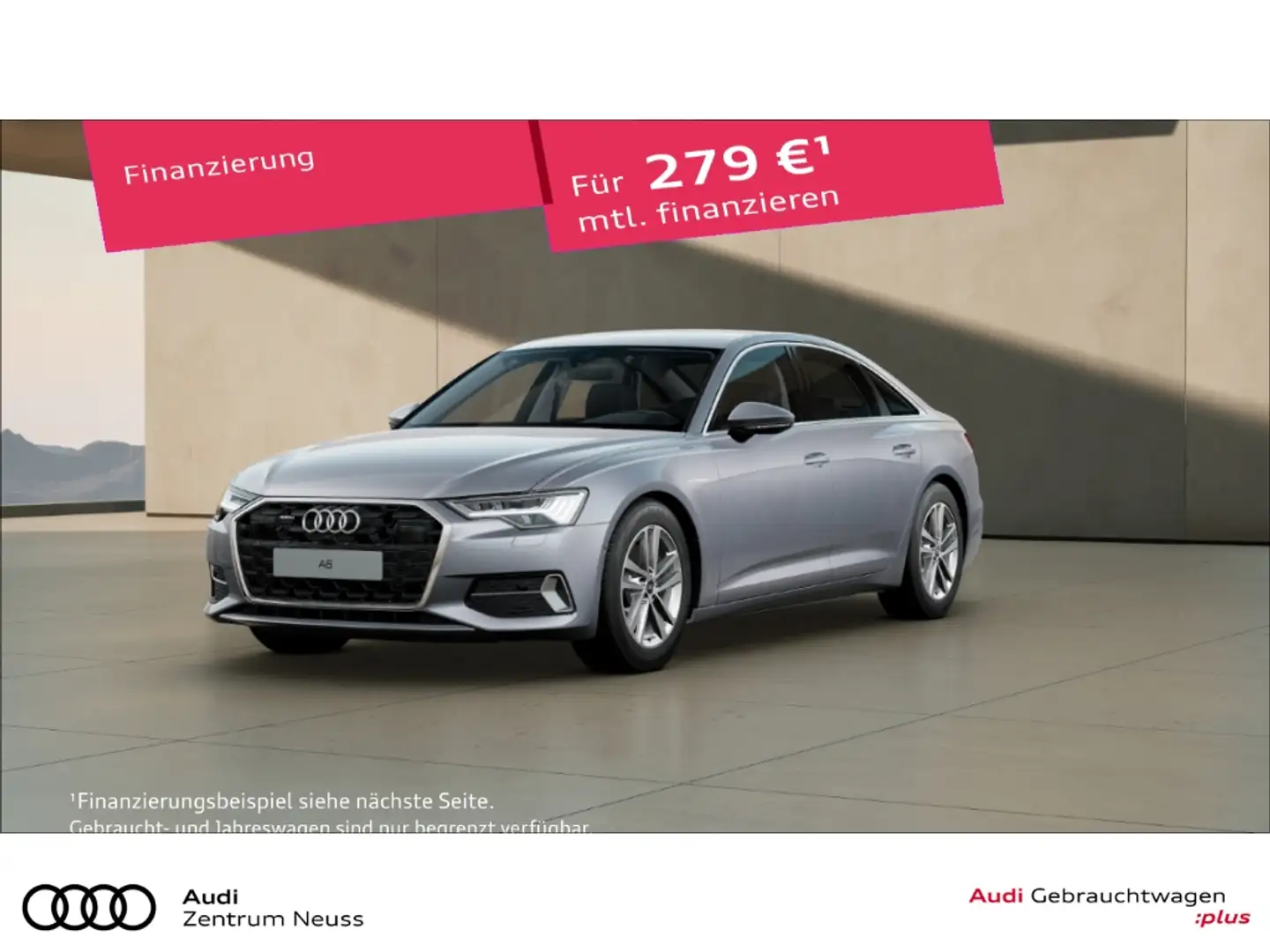 Audi A6 Lim. 45 TFSI quattro advanced Silber - 1